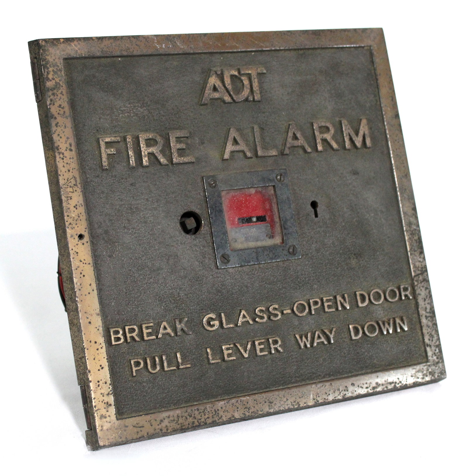 ADT Fire Alarm Door: In-house shipping available. Dimensions: 10 x 10 x 5