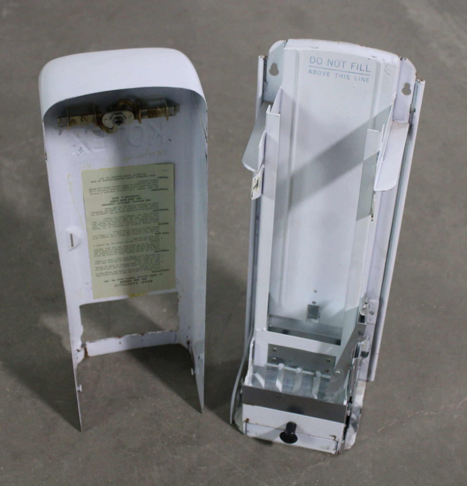 Kotex Embossed Wall Vendor - 3