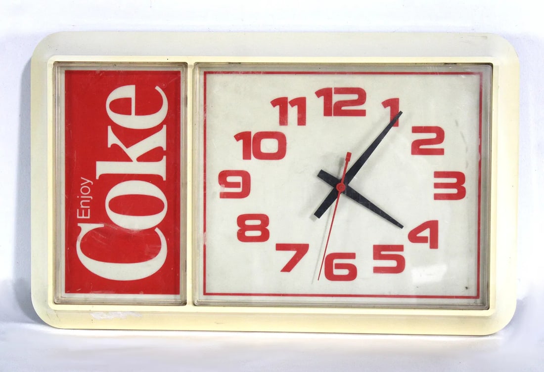 Enjoy Coke Light Up Clock - 2
