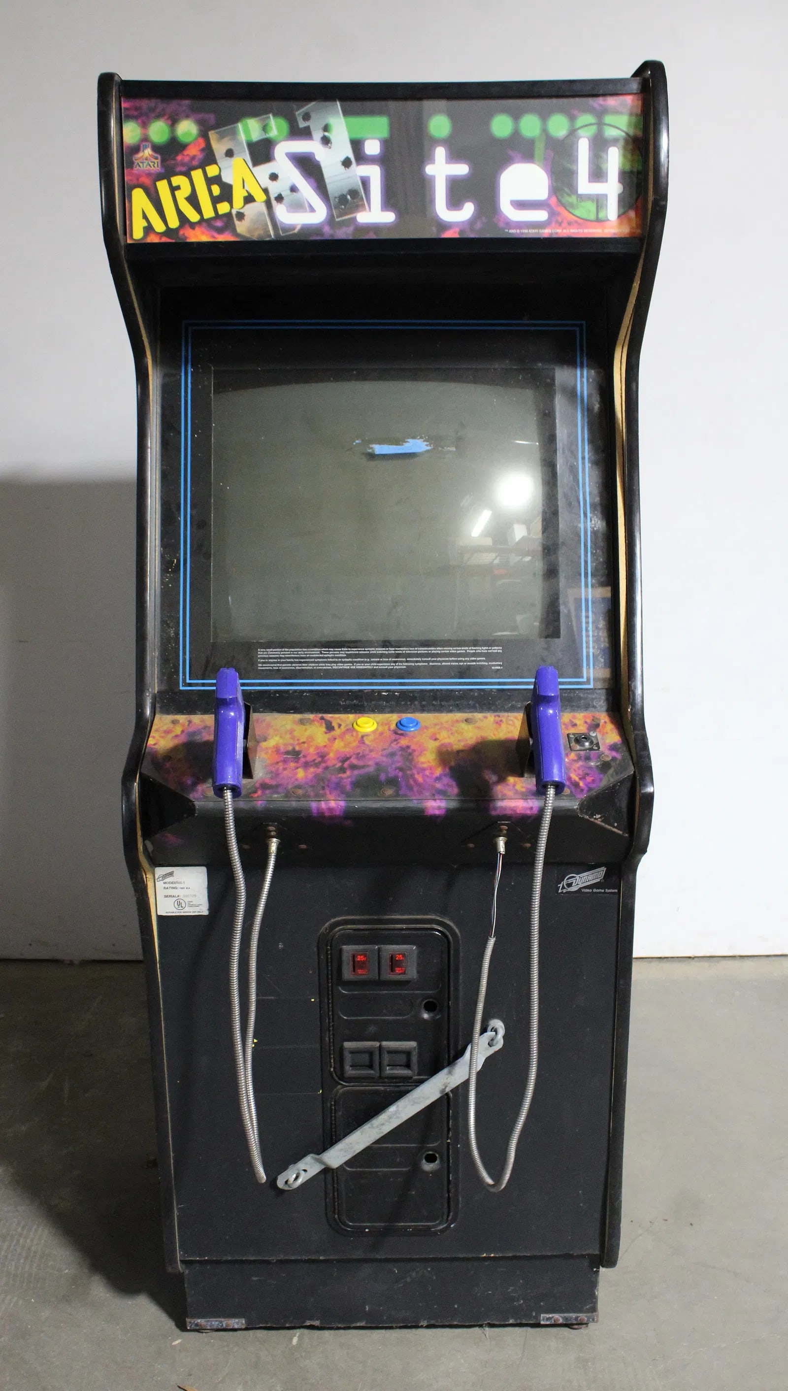 Atari Area 51 Site 4 Arcade Game in Dynamo Cabinet (1 of 4)