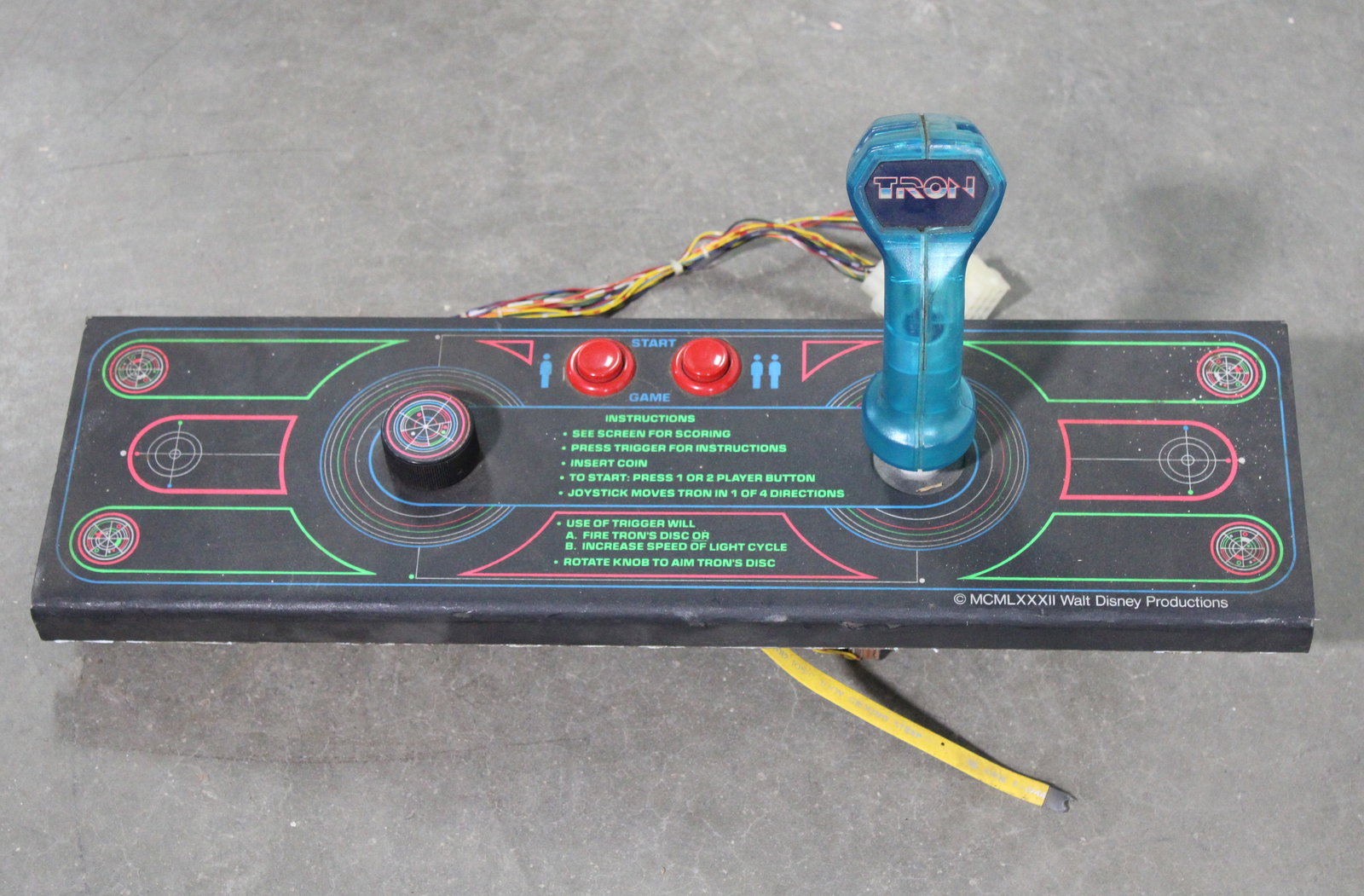 Tron Arcade Game Control Panel (1 of 3)