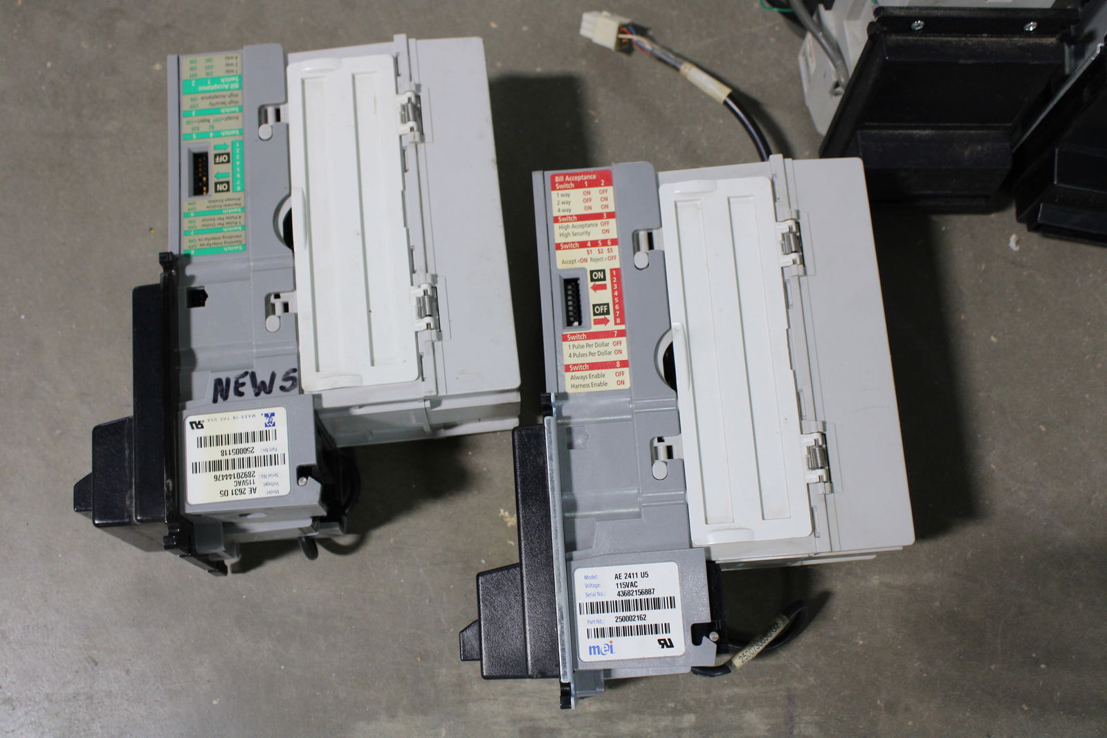 MEI Bill Acceptors - 2