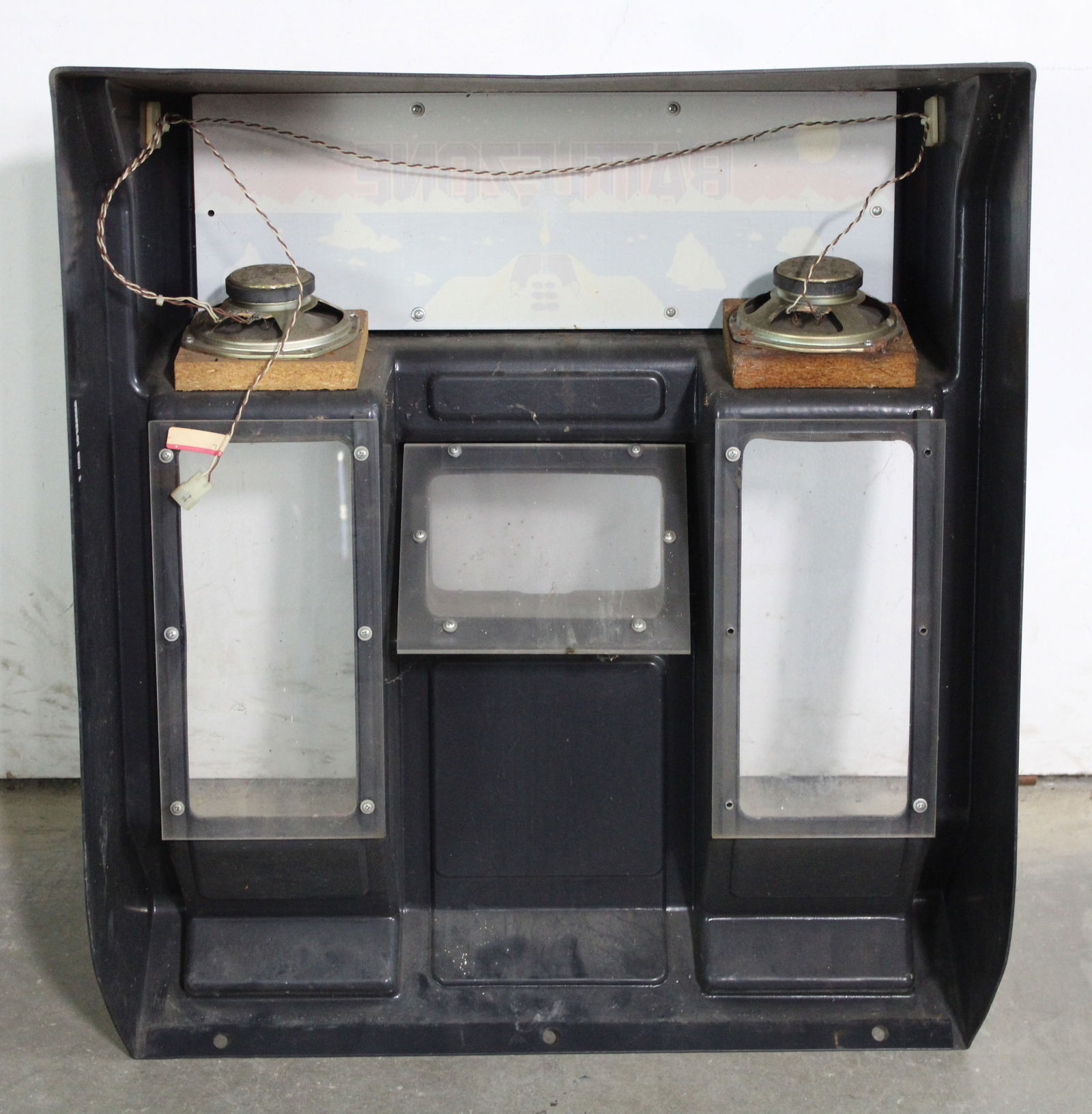 Atari Battlezone Arcade Game Shroud and Control Panel - 4