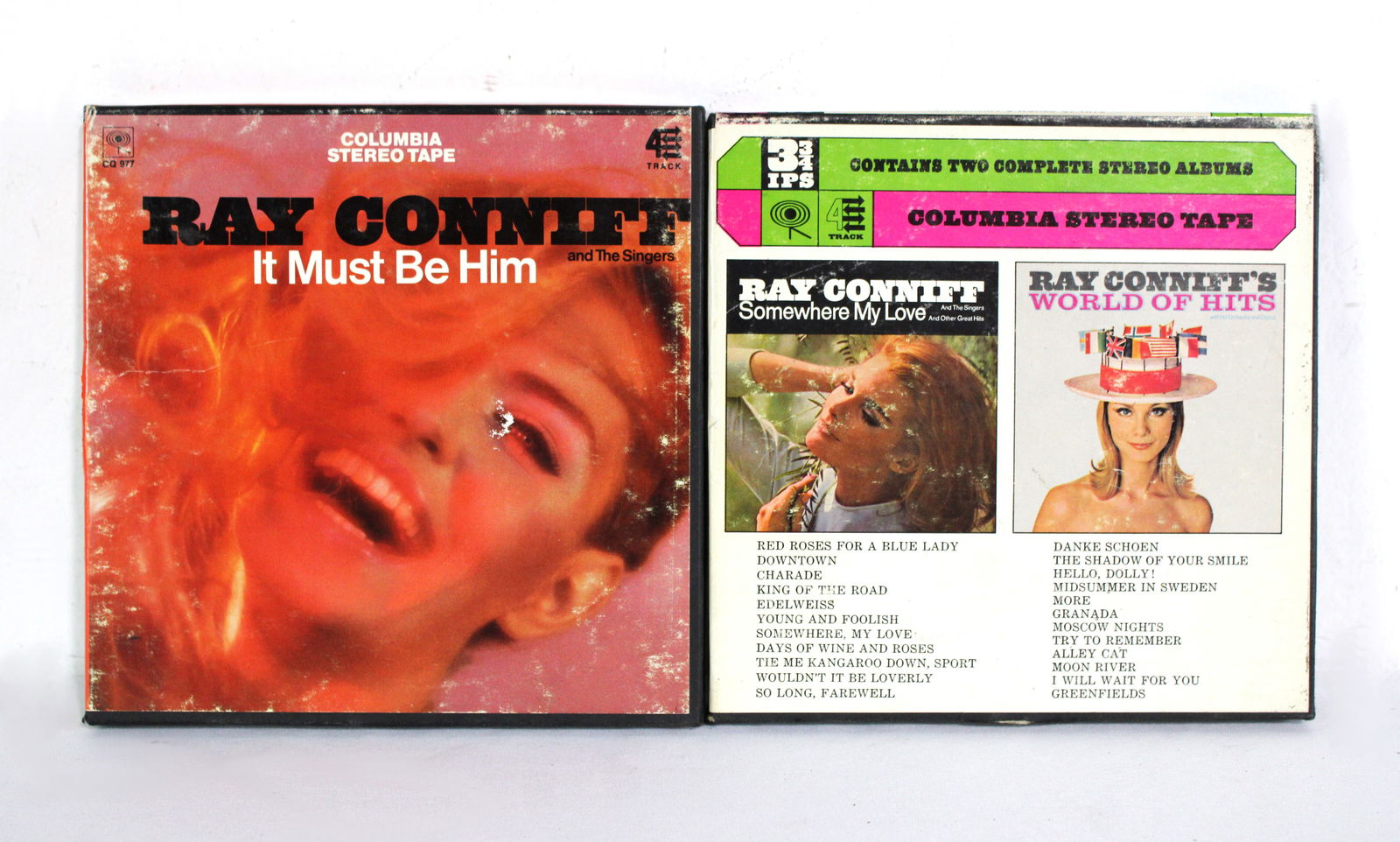 Ray Conniff 7" Reel to Reels incl. It Must Be Him and World of Hits: In-house shipping available.