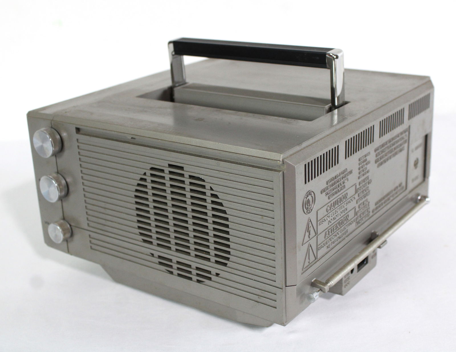 General Electric Portable TV, Model 7-7150A - 3