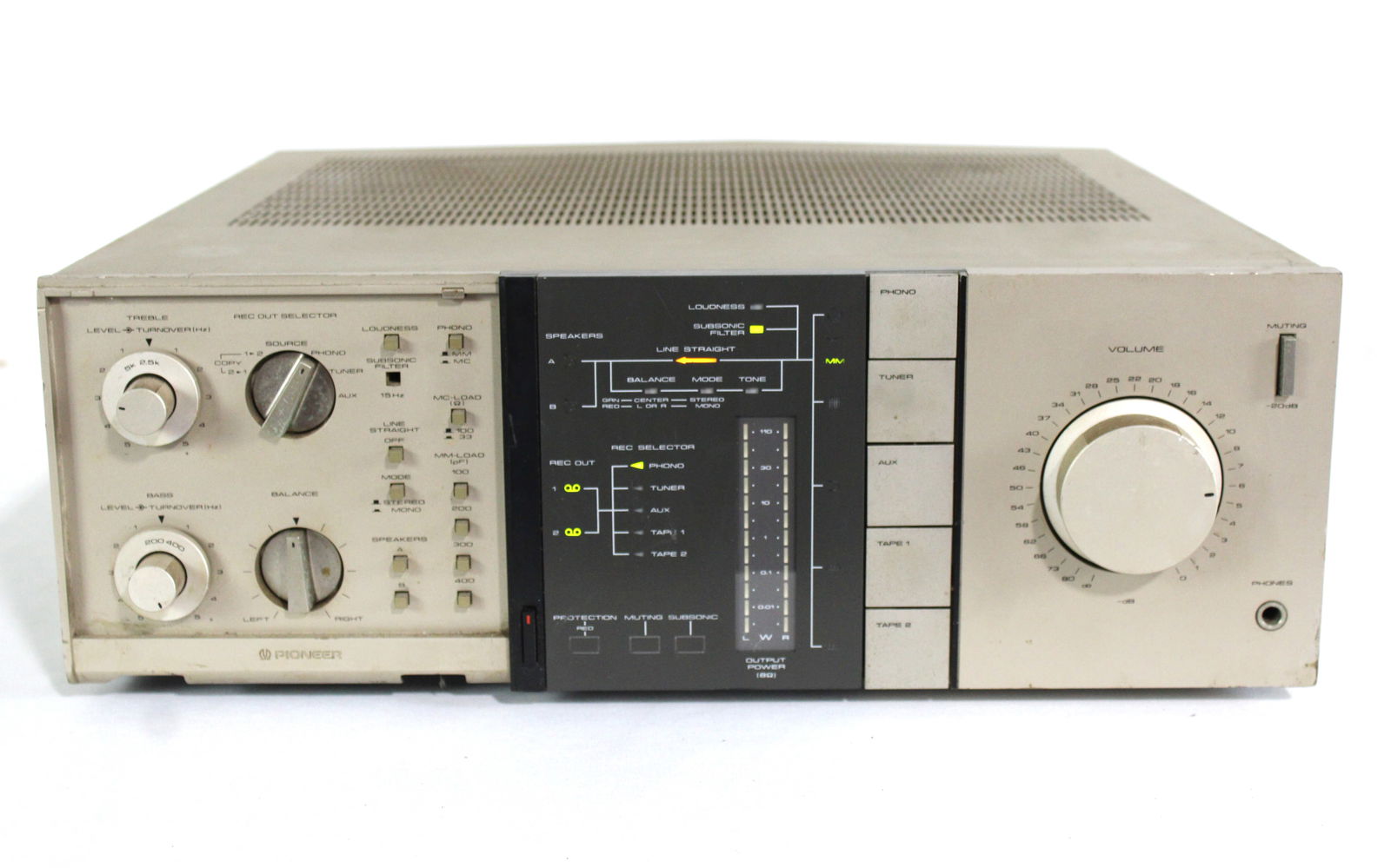 Pioneer A-9 Stereo Integrated Amplifier, 1980s (1 of 5)