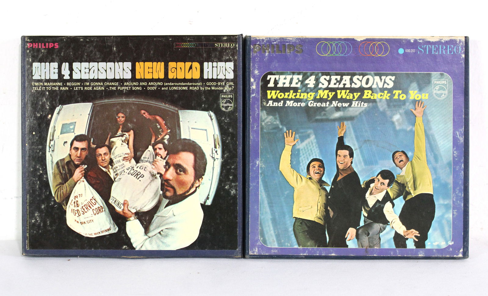 The 4 Seasons 7" Reel to Reels incl. New Gold Hits: In-house shipping available.