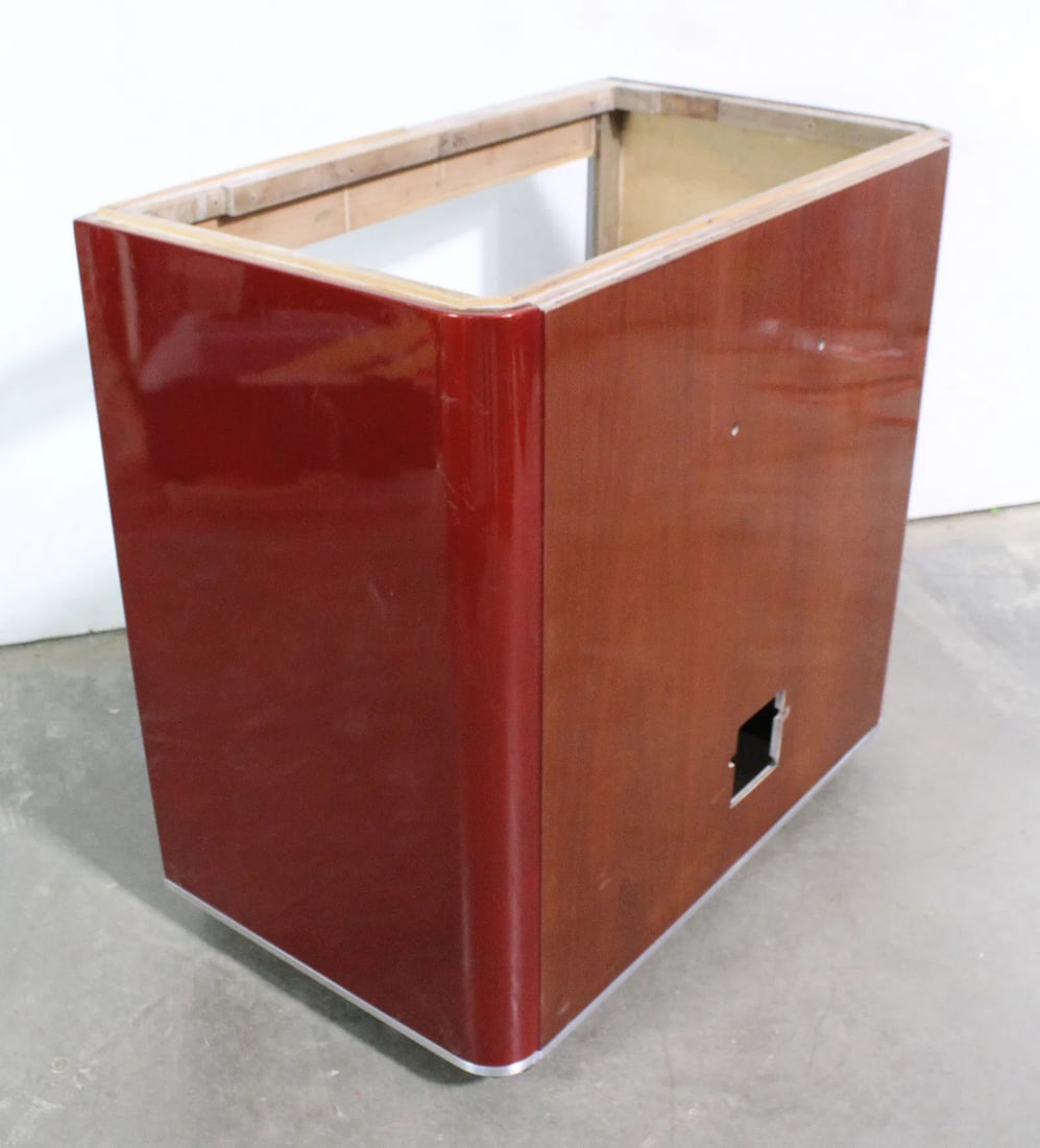 Winterbook Console Slot Machine Cabinet, Restored - 2