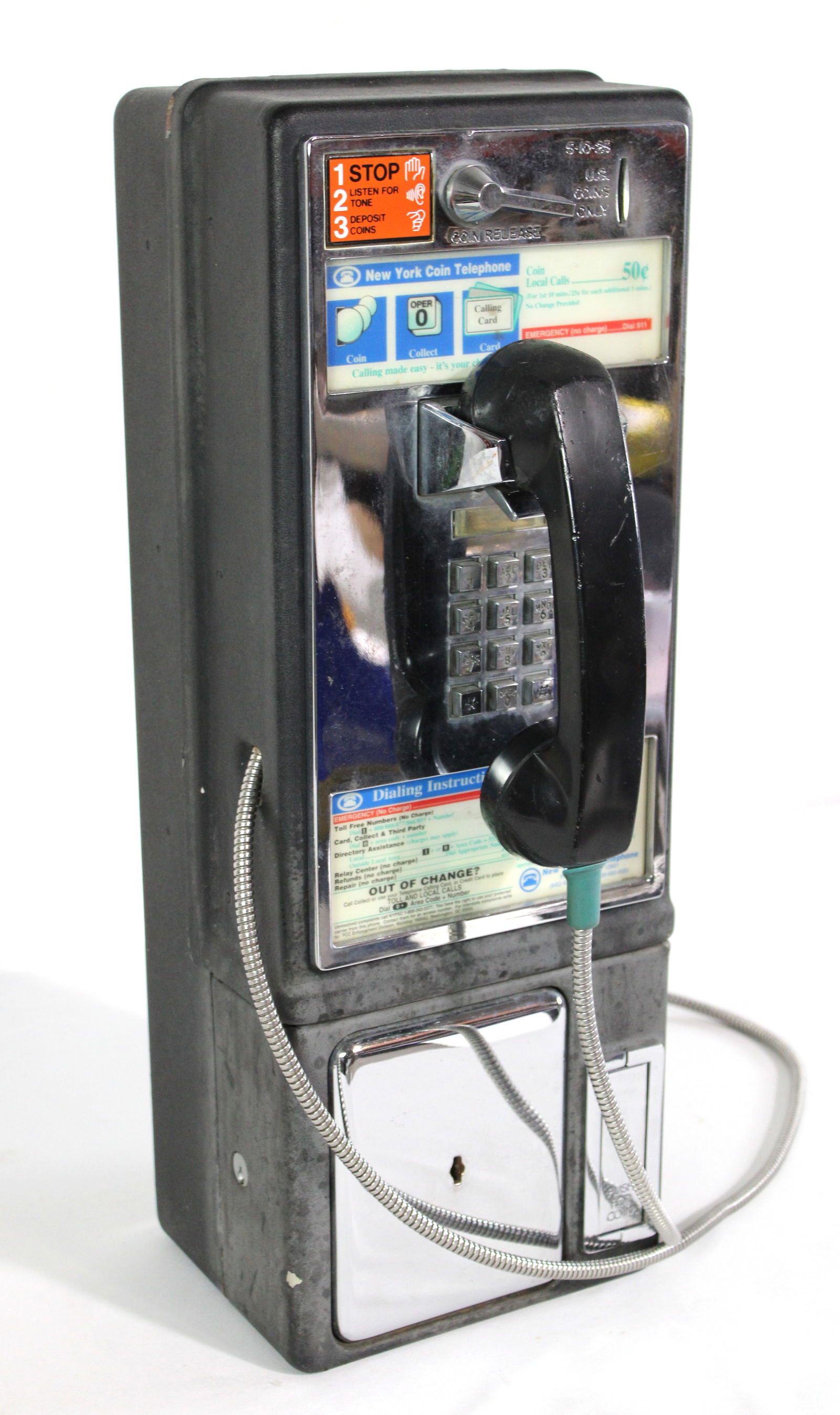 Coin Op Pay Phone: This item requires third-party shipping or pickup arrangements to be made.