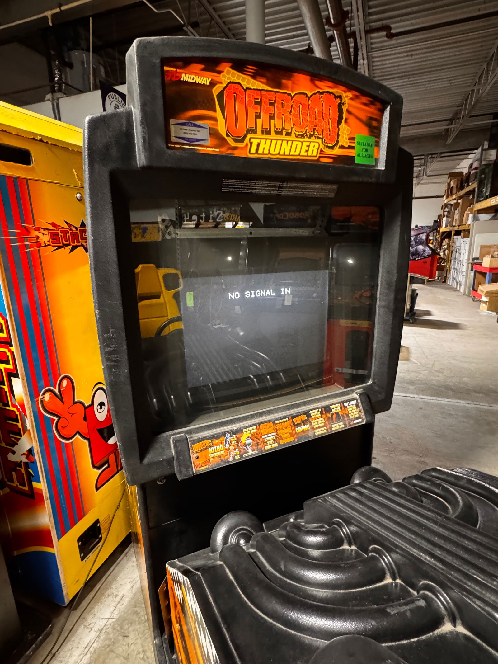 Off Road Thunder Sit Down Racing Arcade - 4