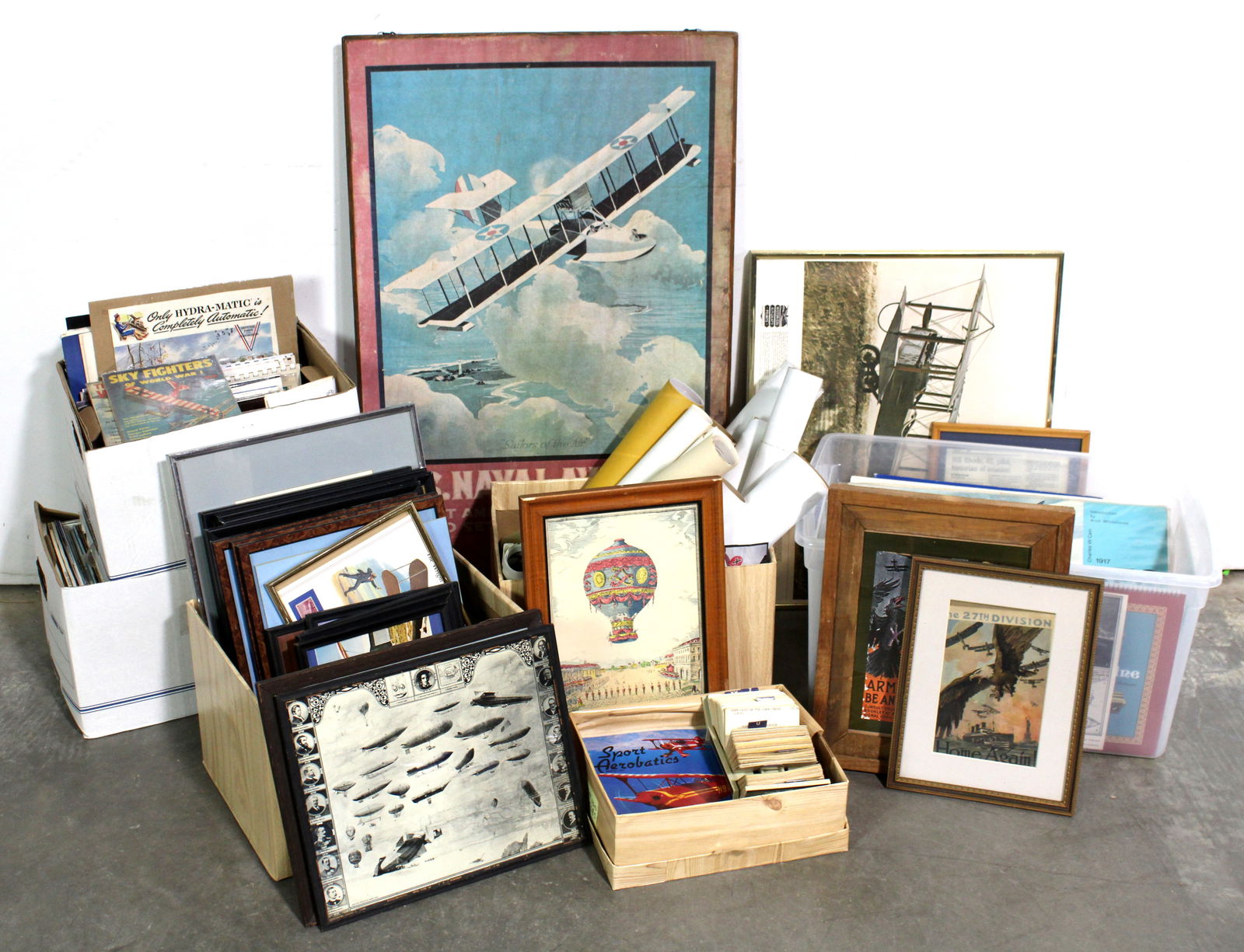 Large Lot of Aviation Magazines, Prints and Posters (1 of 4)