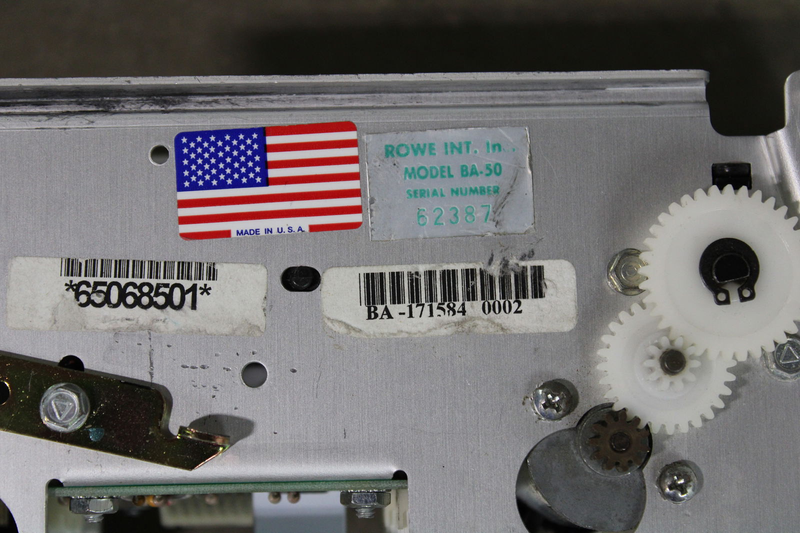 Rowe BA-50 Bill Acceptor - 2