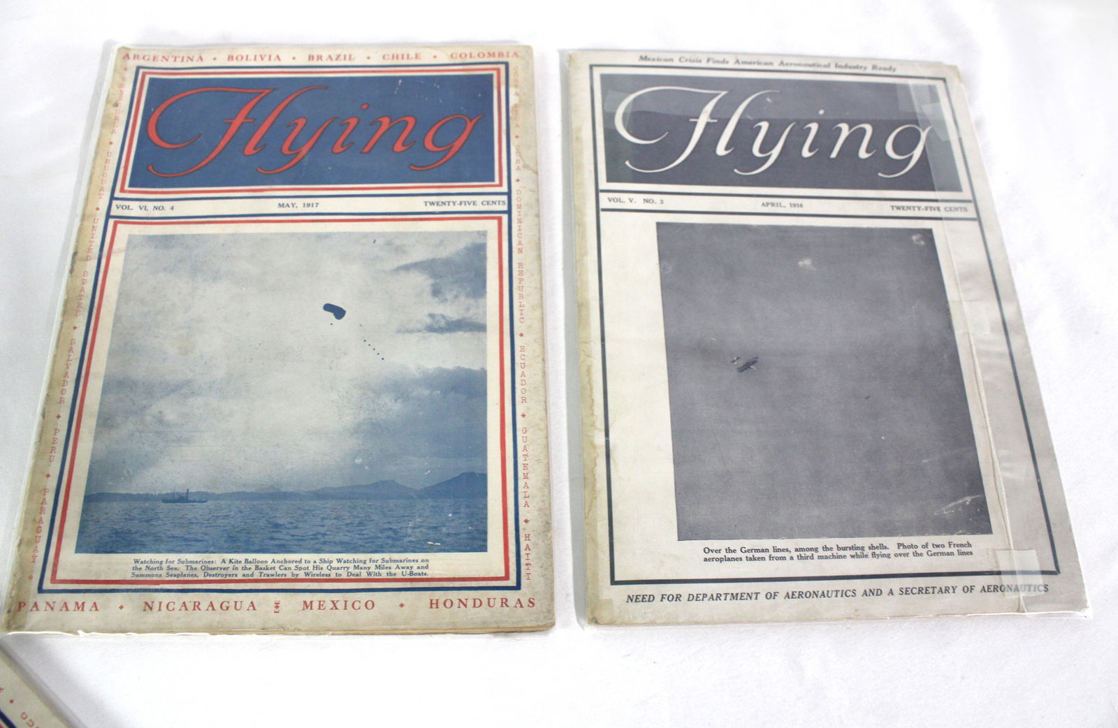 Flying Aviation Magazines, 1910s - 3
