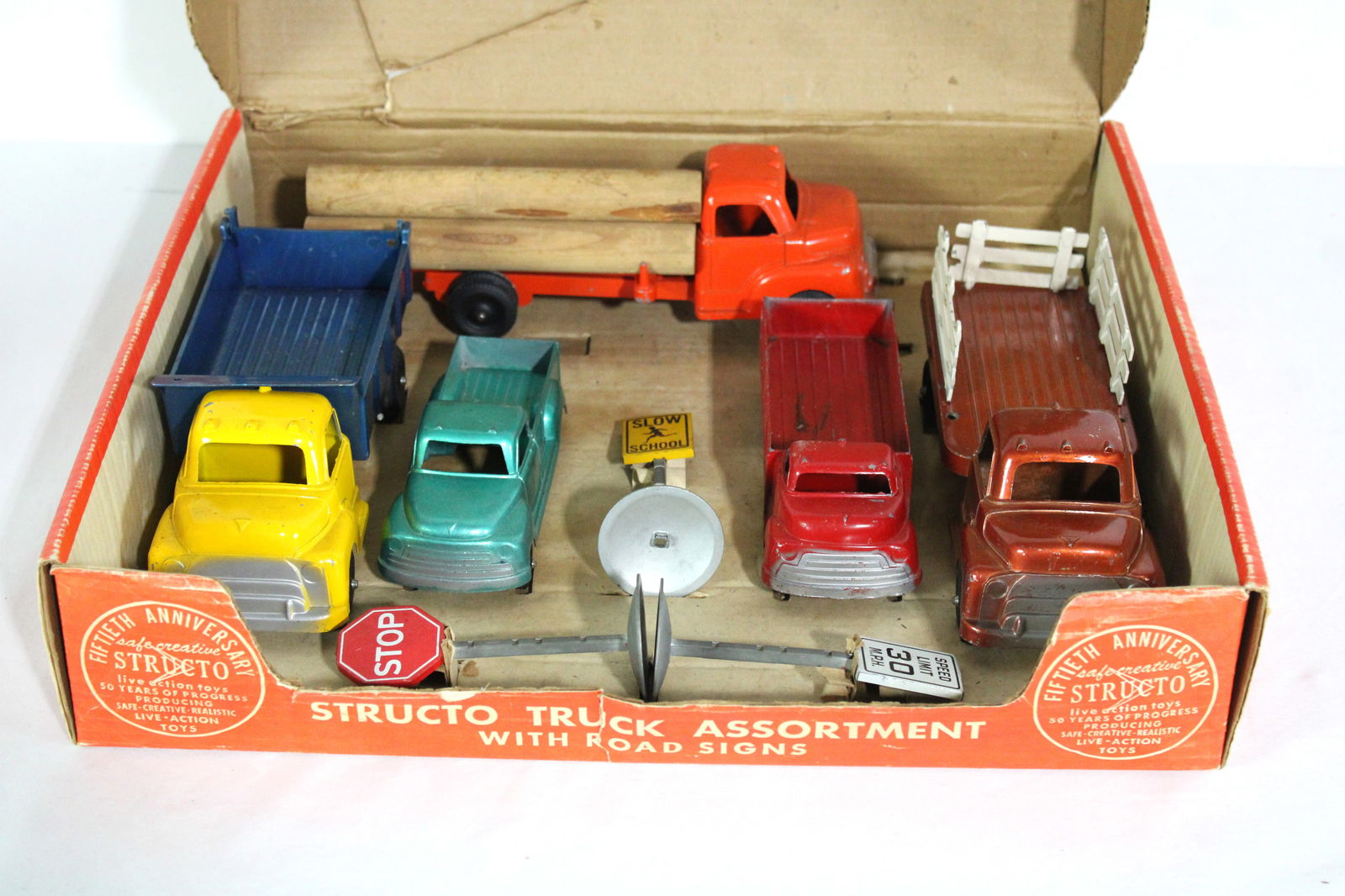 Structo Metal Toy Set in Box - 2