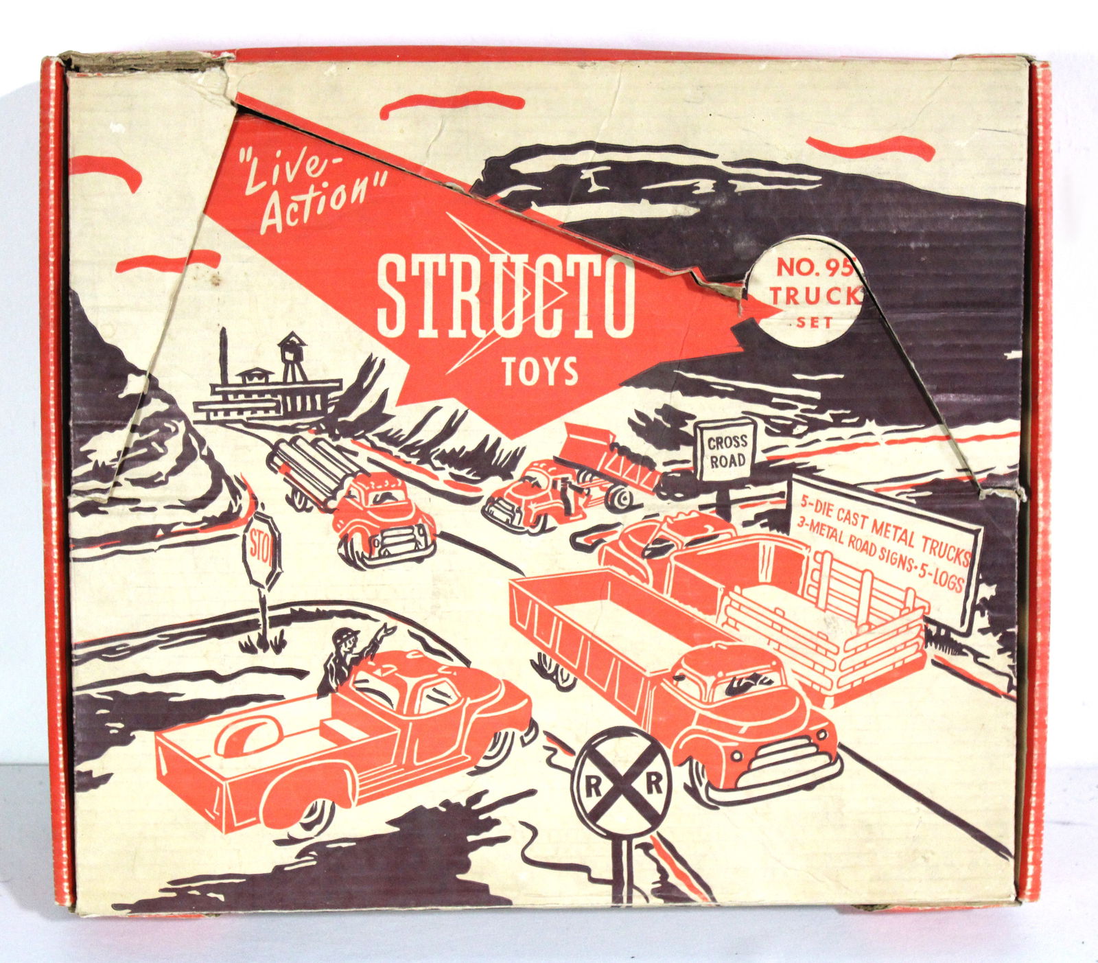 Structo Metal Toy Set in Box - 3