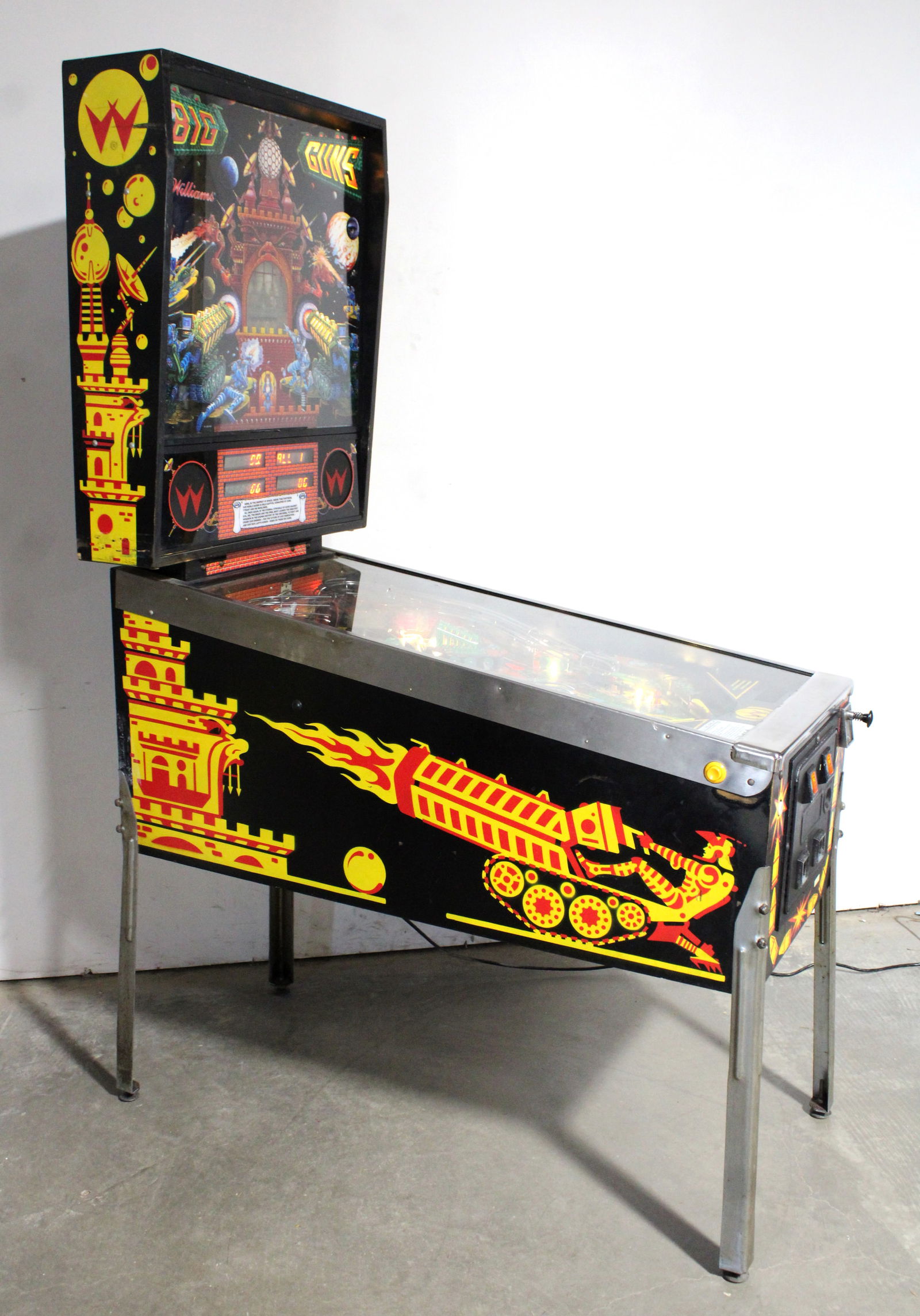 Williams Big Guns Pinball Machine - 2