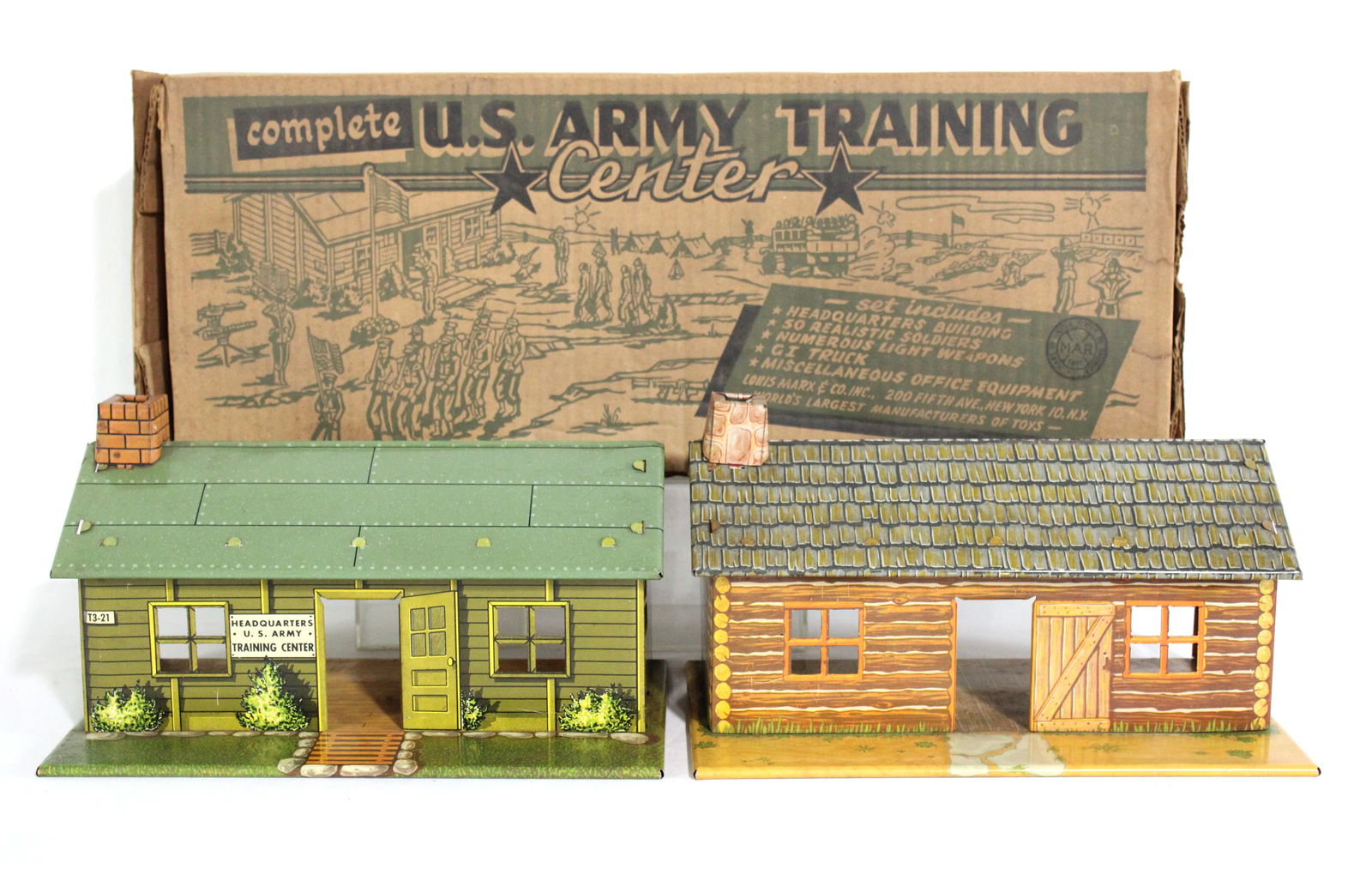 Marx Toys U.S. Army Training Center with Box: This item requires third-party shipping or pickup arrangements to be made.