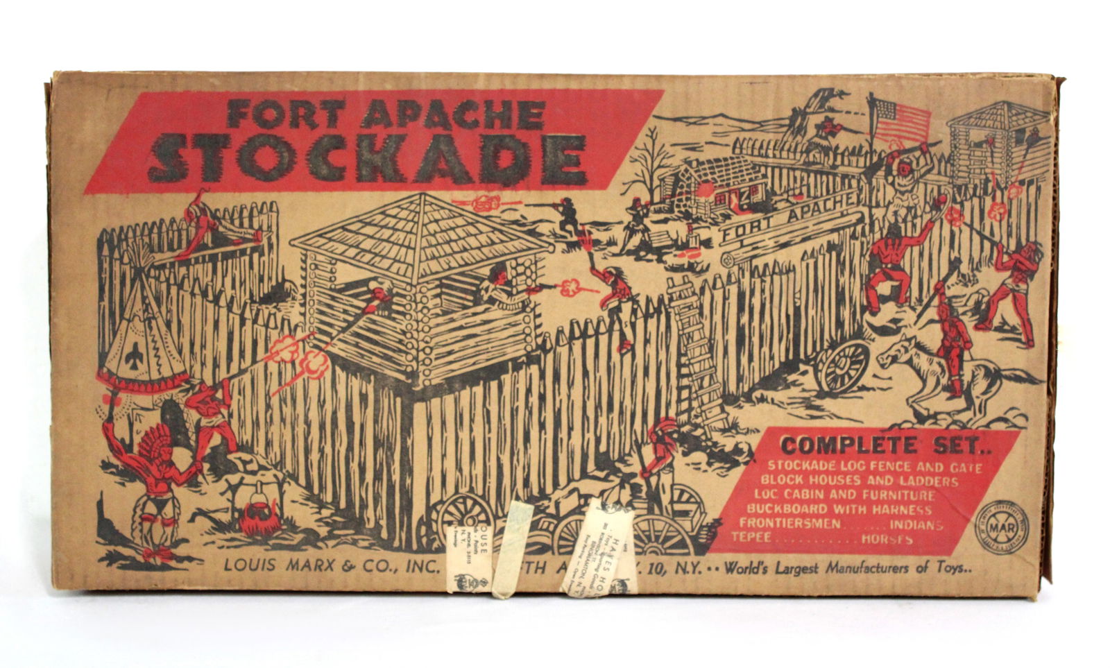 Marx Fort Apache Toy in Box: This item requires third-party shipping or pickup arrangements to be made.