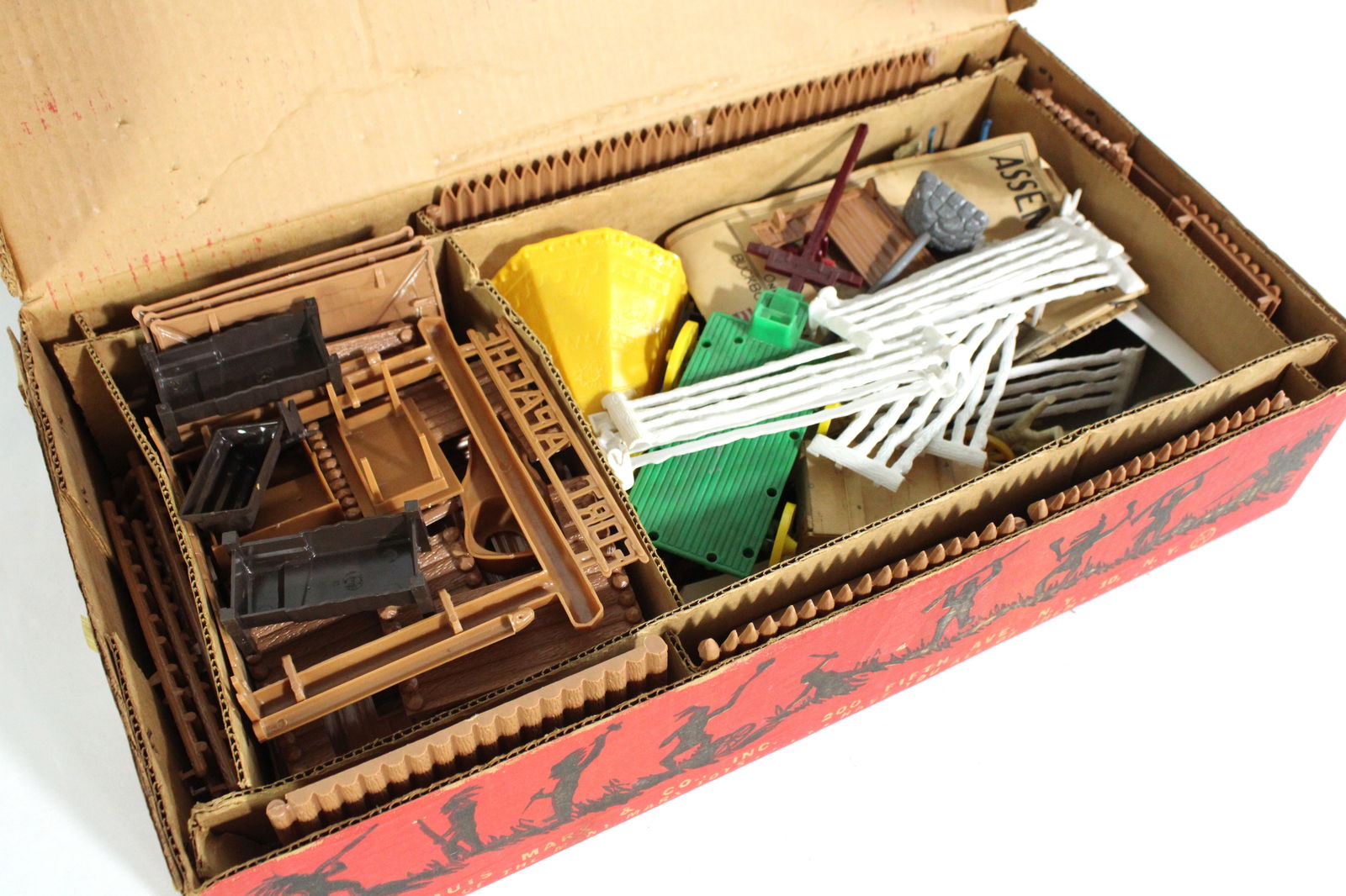 Marx Fort Apache Toy in Box - 2