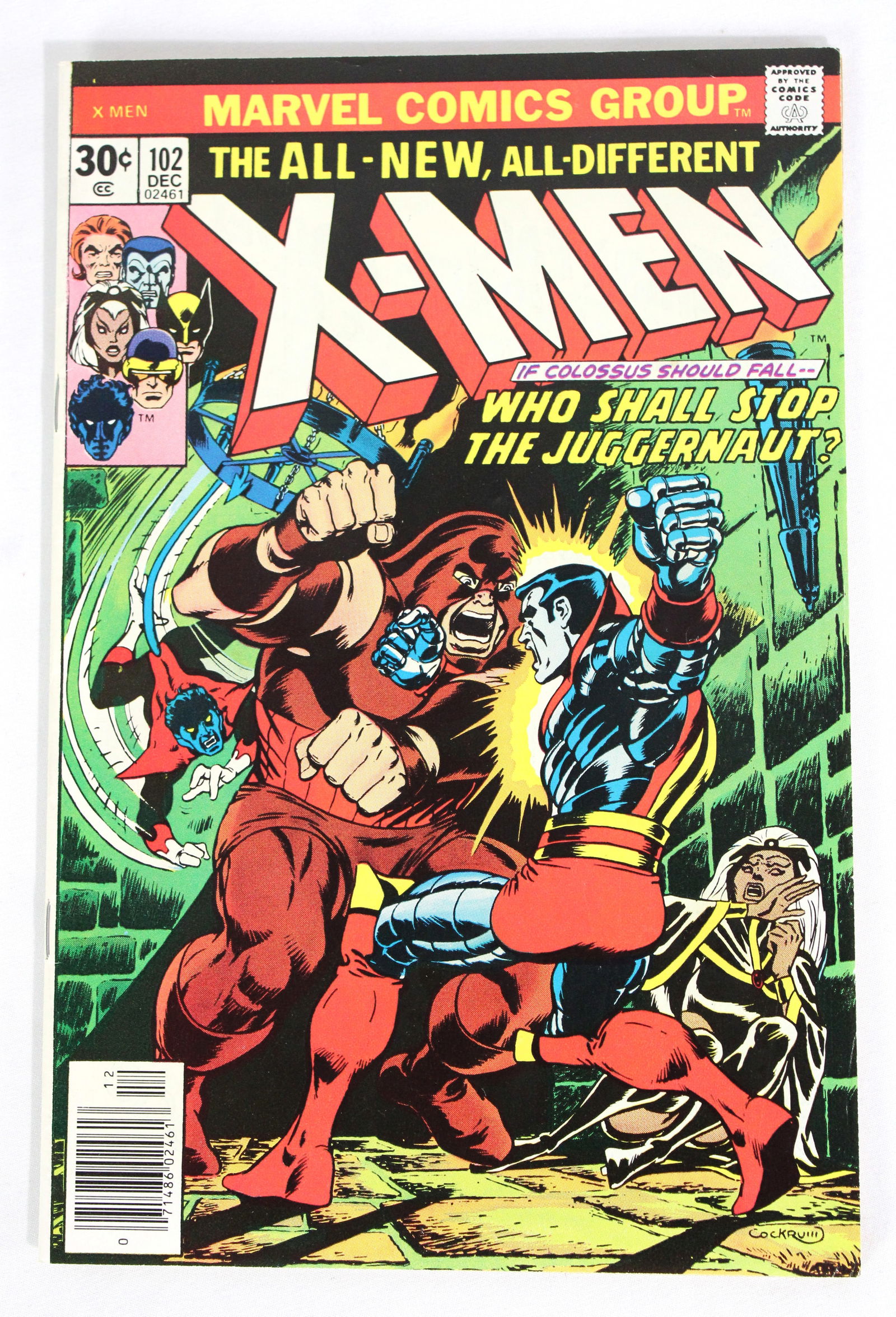 Marvel Comics X-Men, Issue 102: Bagged and boarded. In-house shipping available.