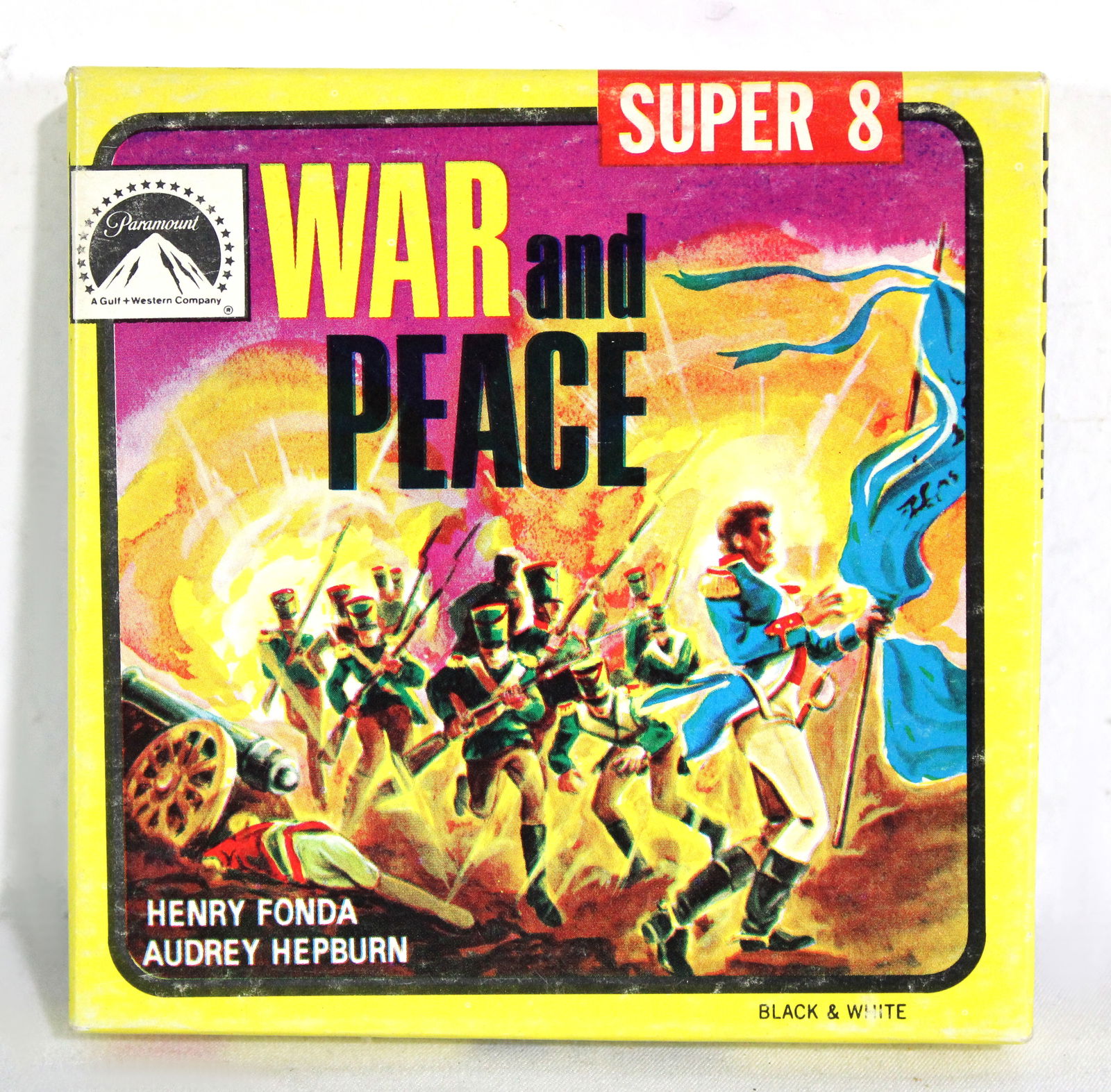 War and Peace Columbia Pictures Super 8 Film, Audrey Hepburn, Henry Fonda: In-house shipping available.