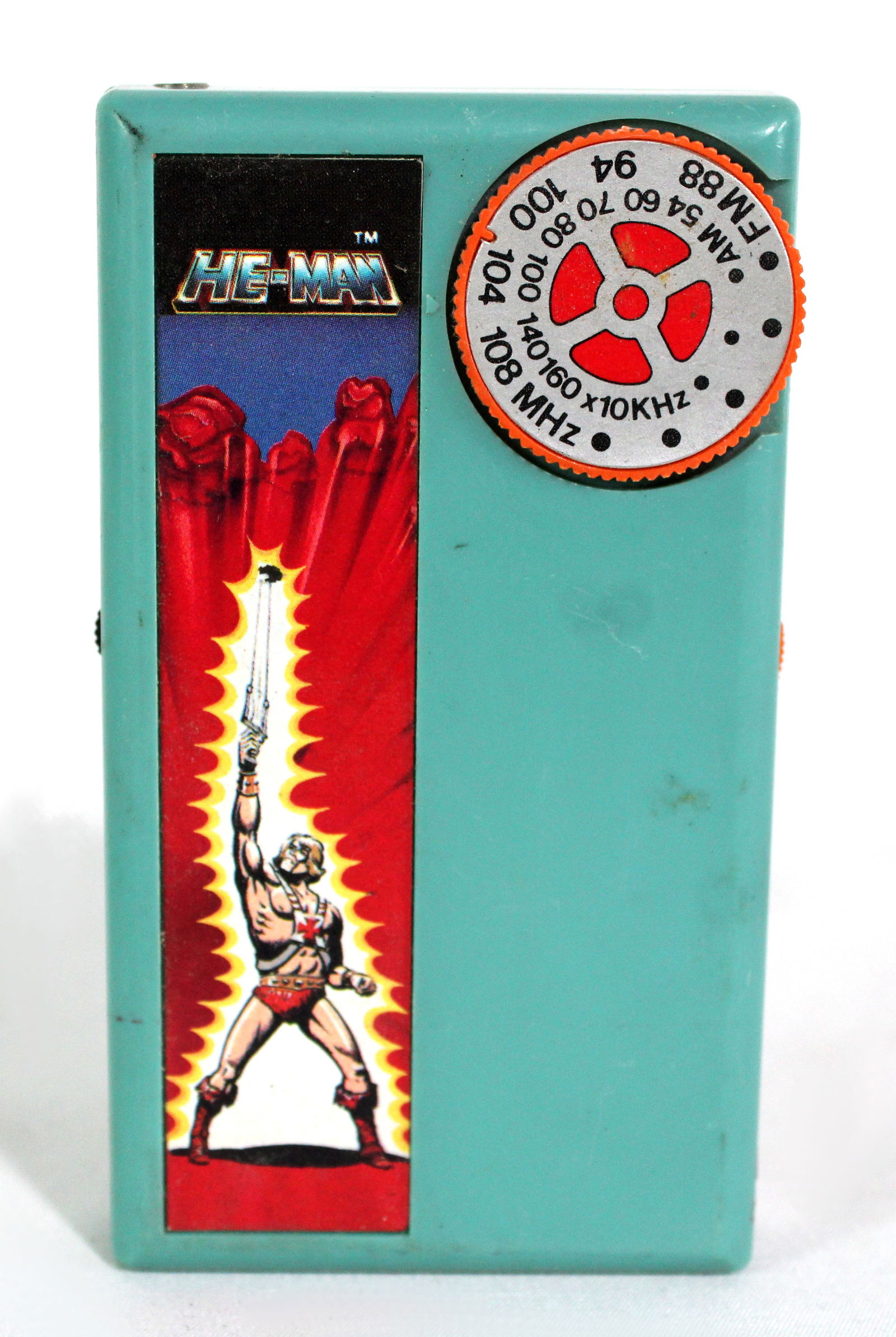 He-Man Masters of the Universe Mattel Radio, 1984: Untested. In-house shipping available.