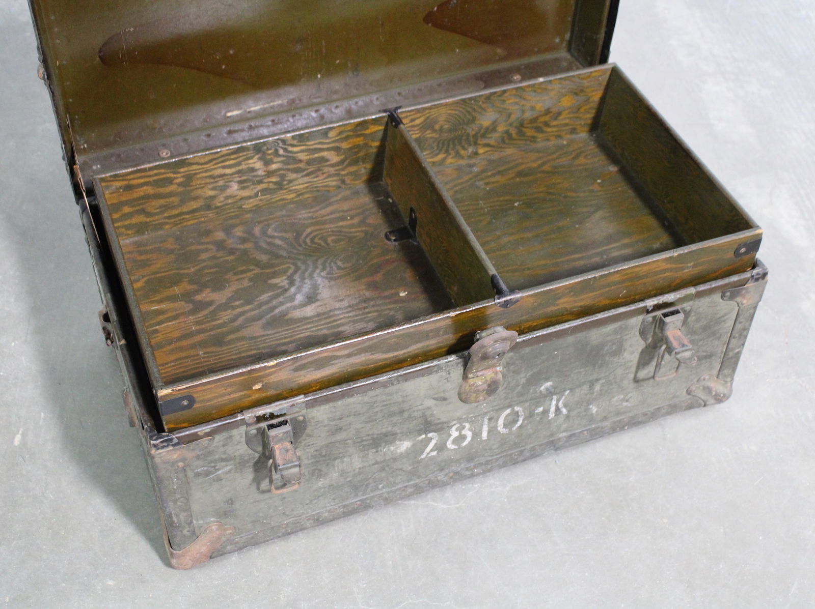 Antique Military Trunk - 3