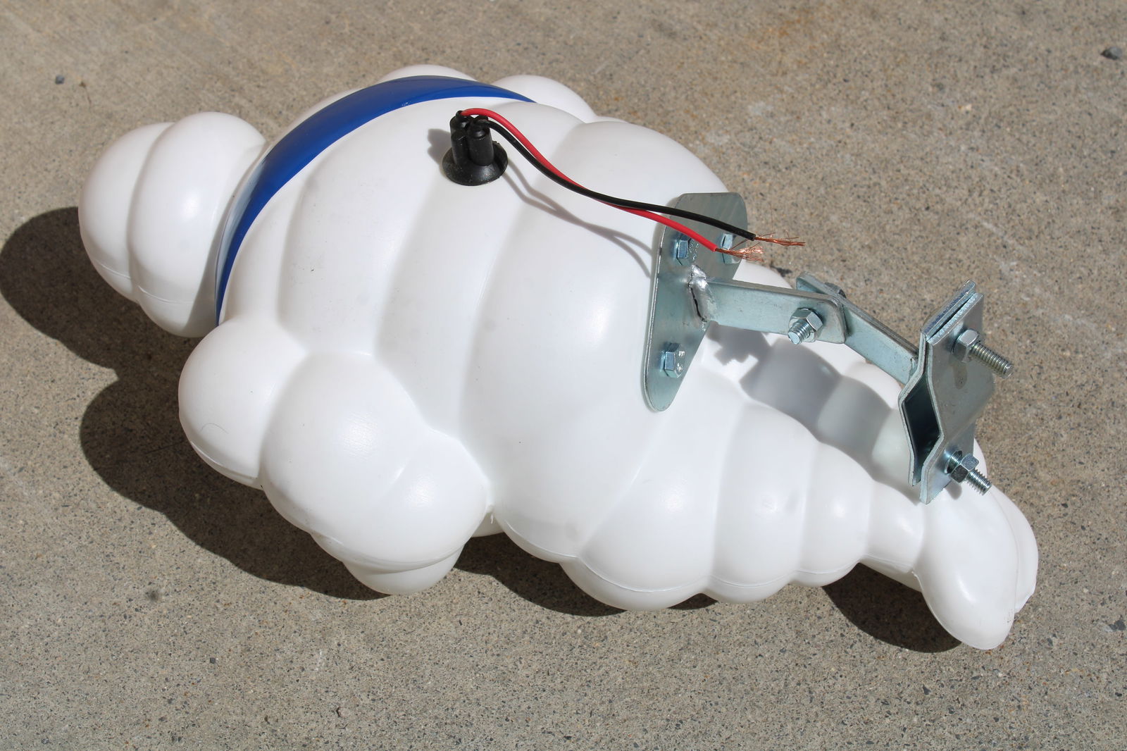 Michelin Man Blow Mold on Bracket - 2