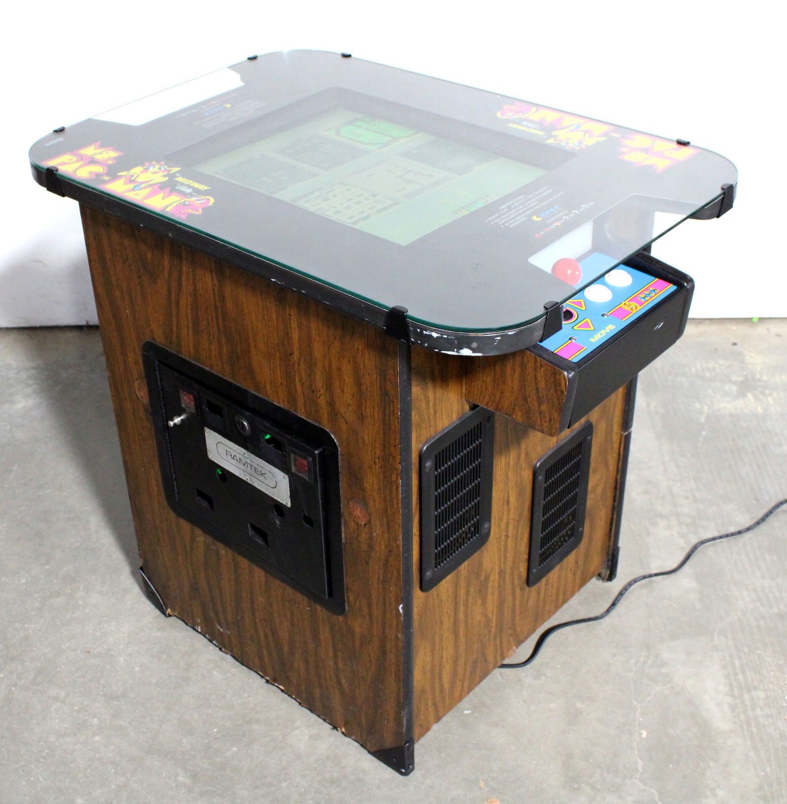 60-In-1 Multicade Arcade Game in Ms. Pac-Man Cabinet (1 of 4)
