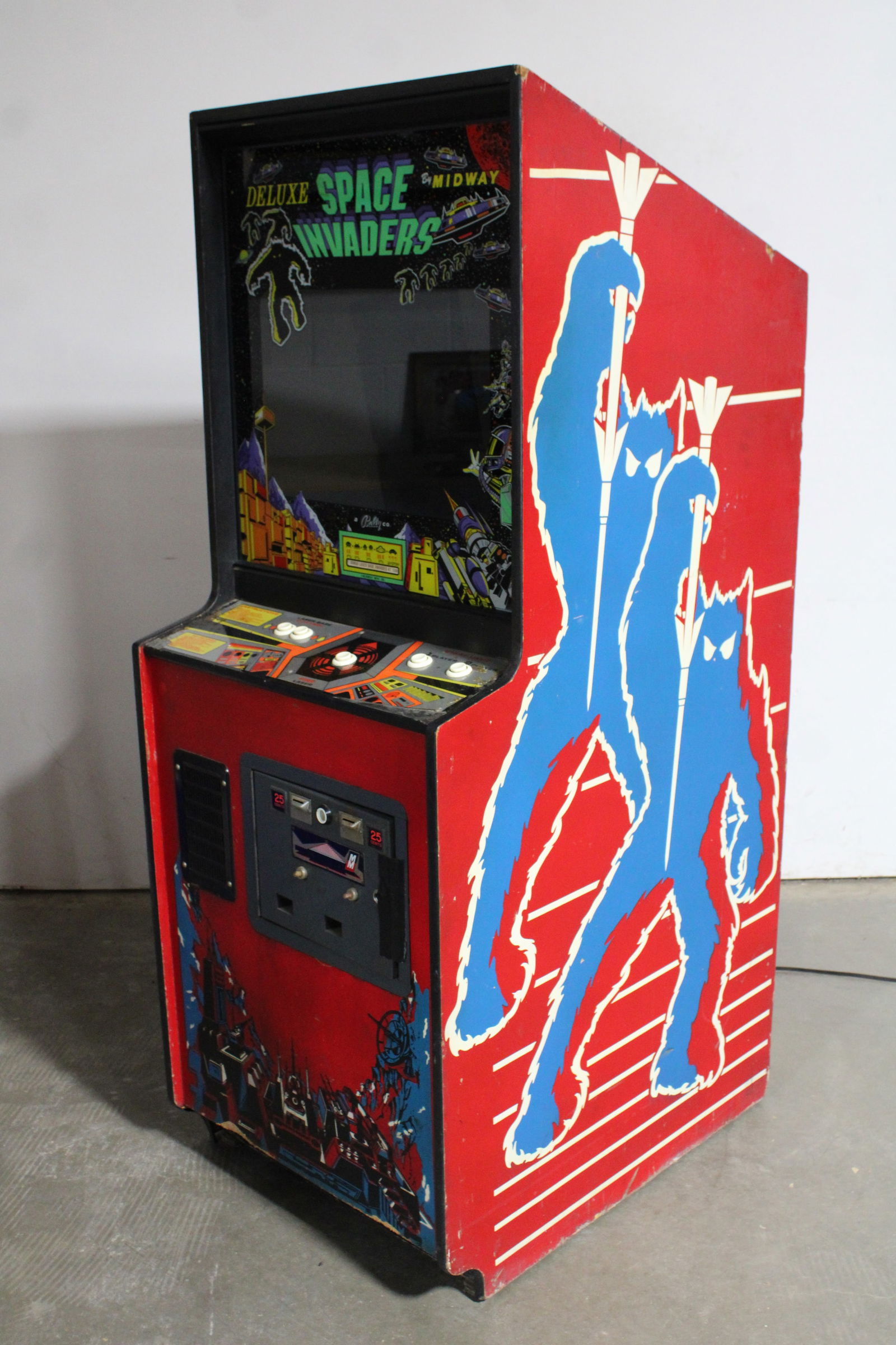 Midway Deluxe Space Invaders Arcade Game - 2