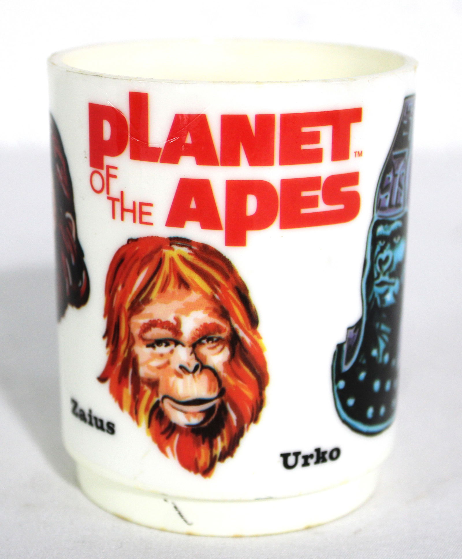 Planet of the Apes Movie Promo Mug, 1967: Plastic. In-house shipping available.