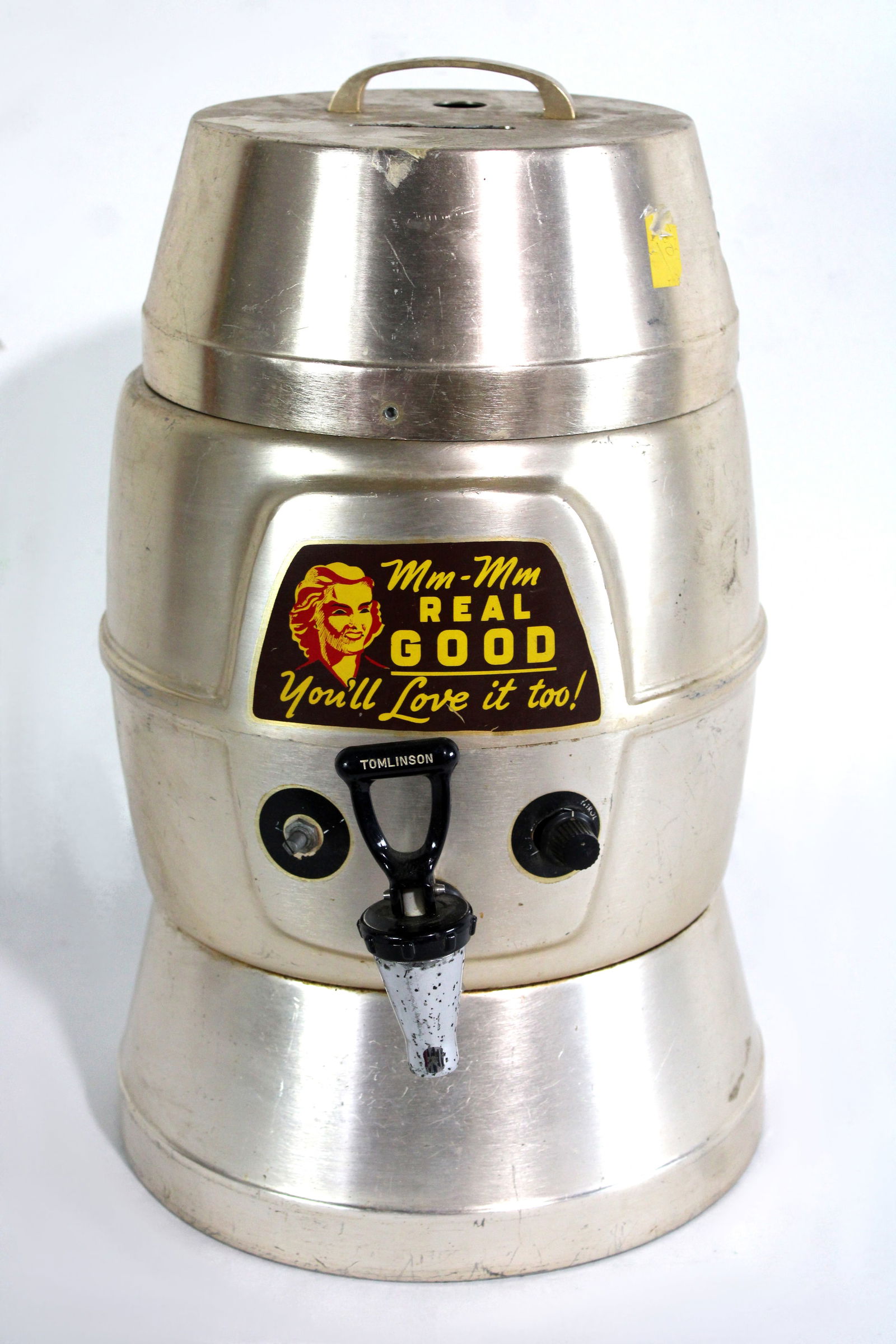 Vintage Restaurant Warmer / Dispenser: Cord is frayed. This item requires third-party shipping or pickup arrangements to be made. Dimensions: 20 x 13 x 15