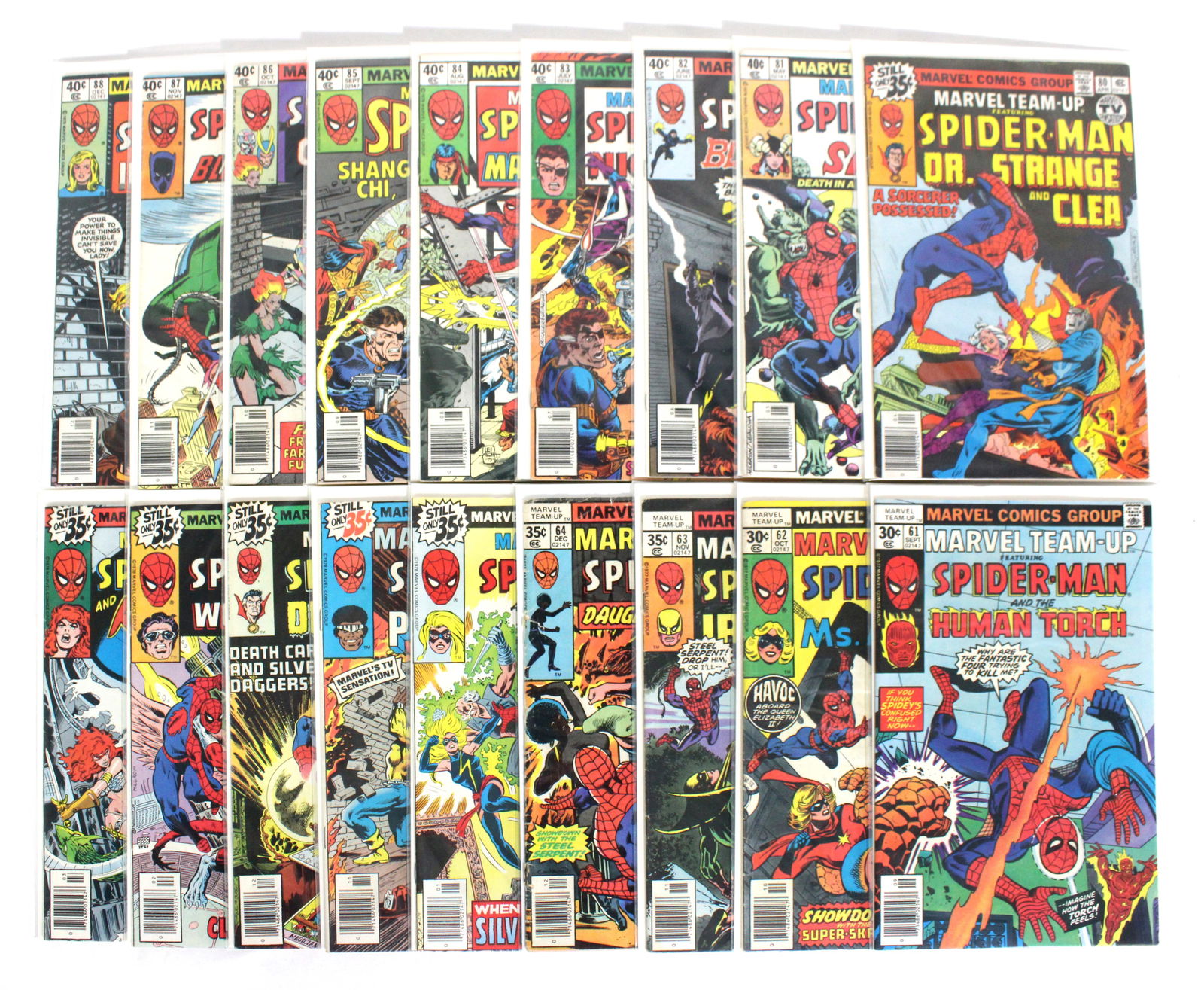 Marvel Comics Marvel Team-Up Feat. Spider-Man, Bronze Age Lot 1 (1 of 1)