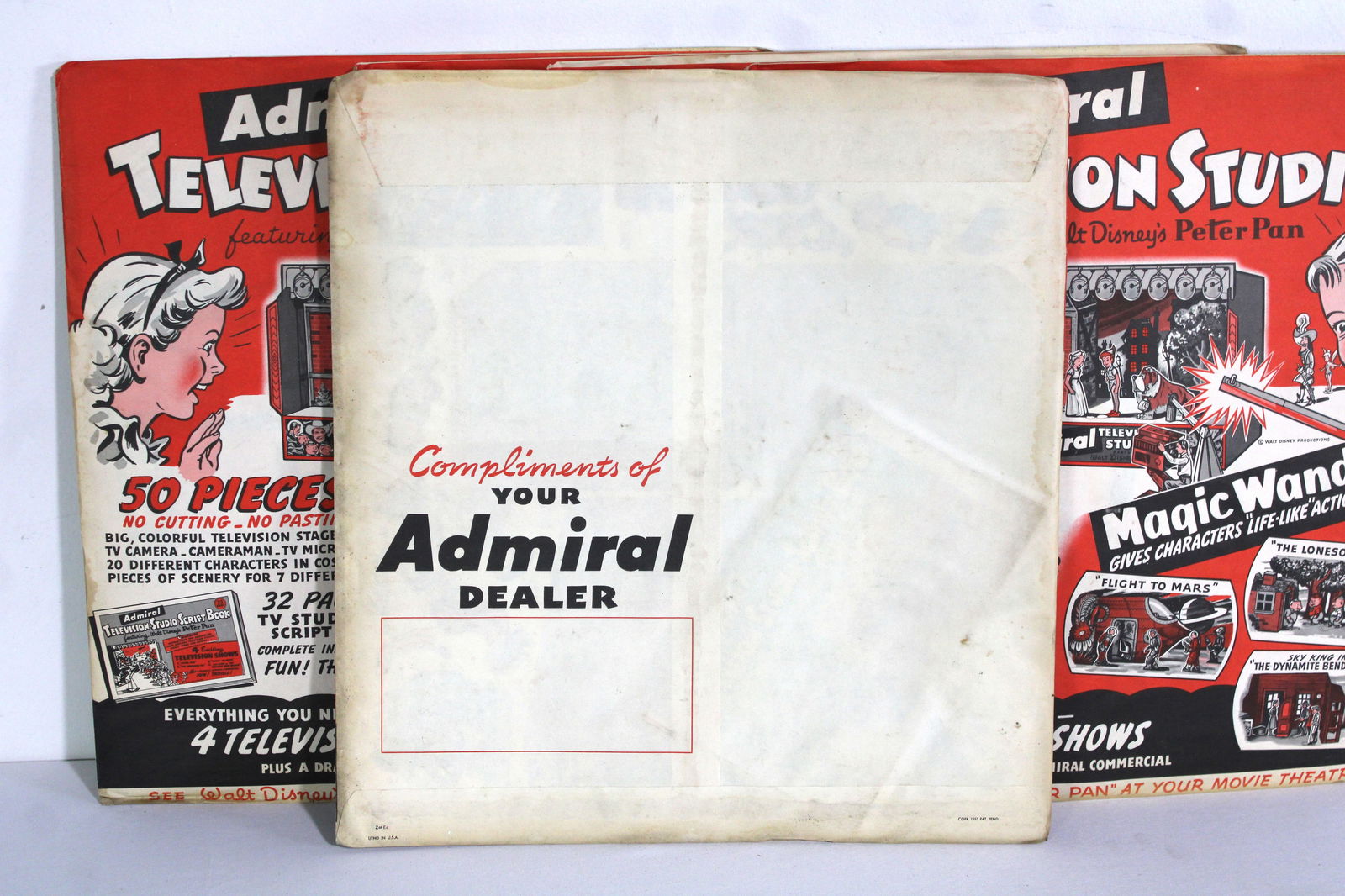 Admiral Television Dioramas - 2