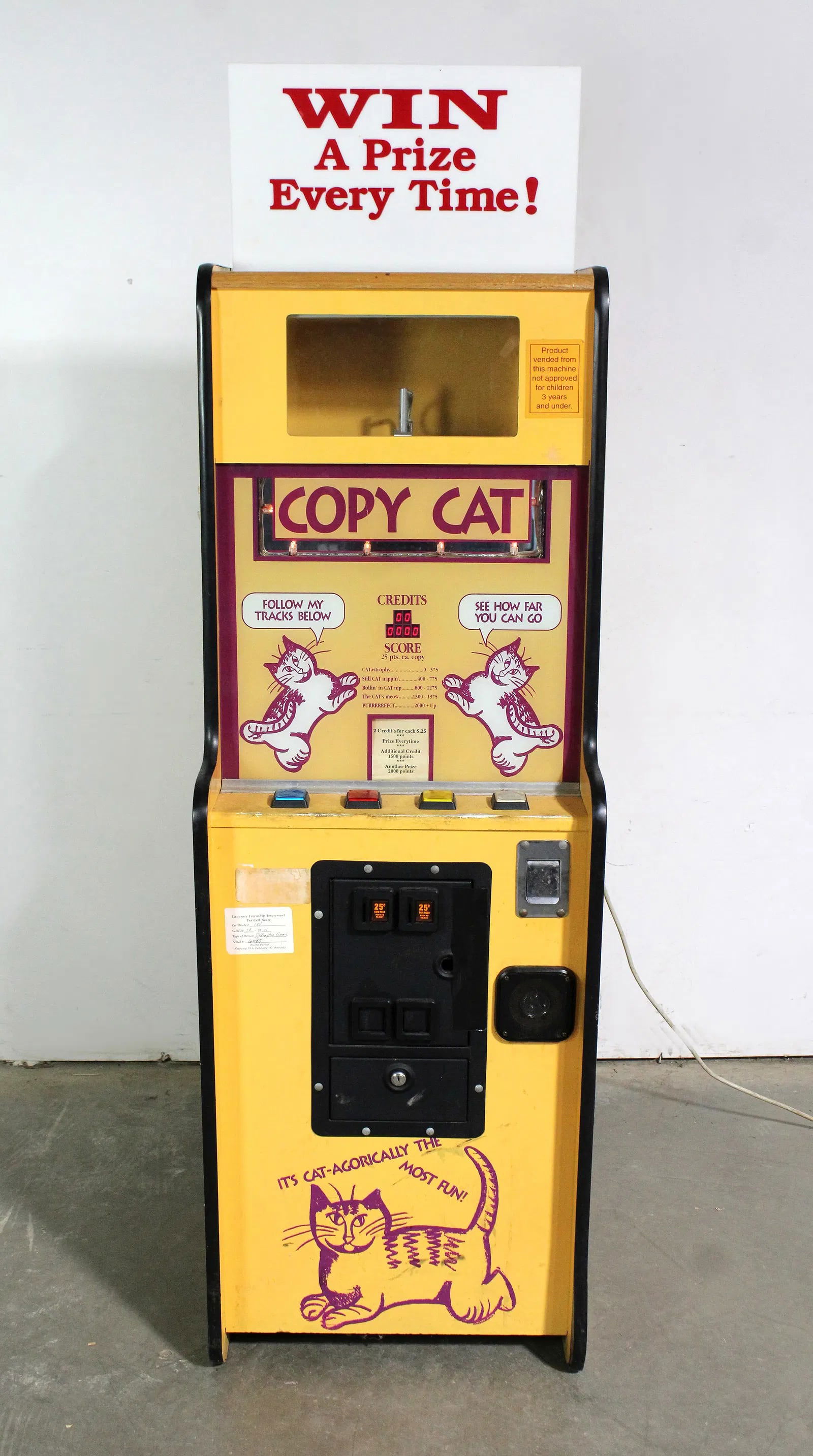 Copy Cat Prize Arcade (1 of 3)