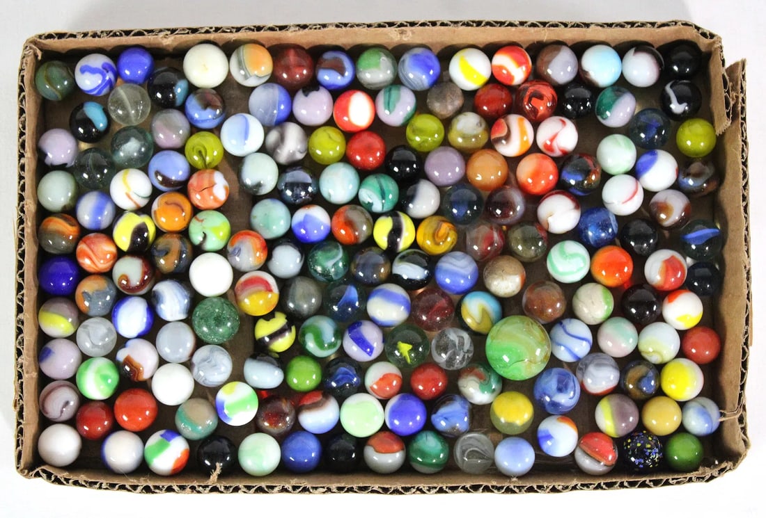 Assorted Marbles: In-house shipping available.