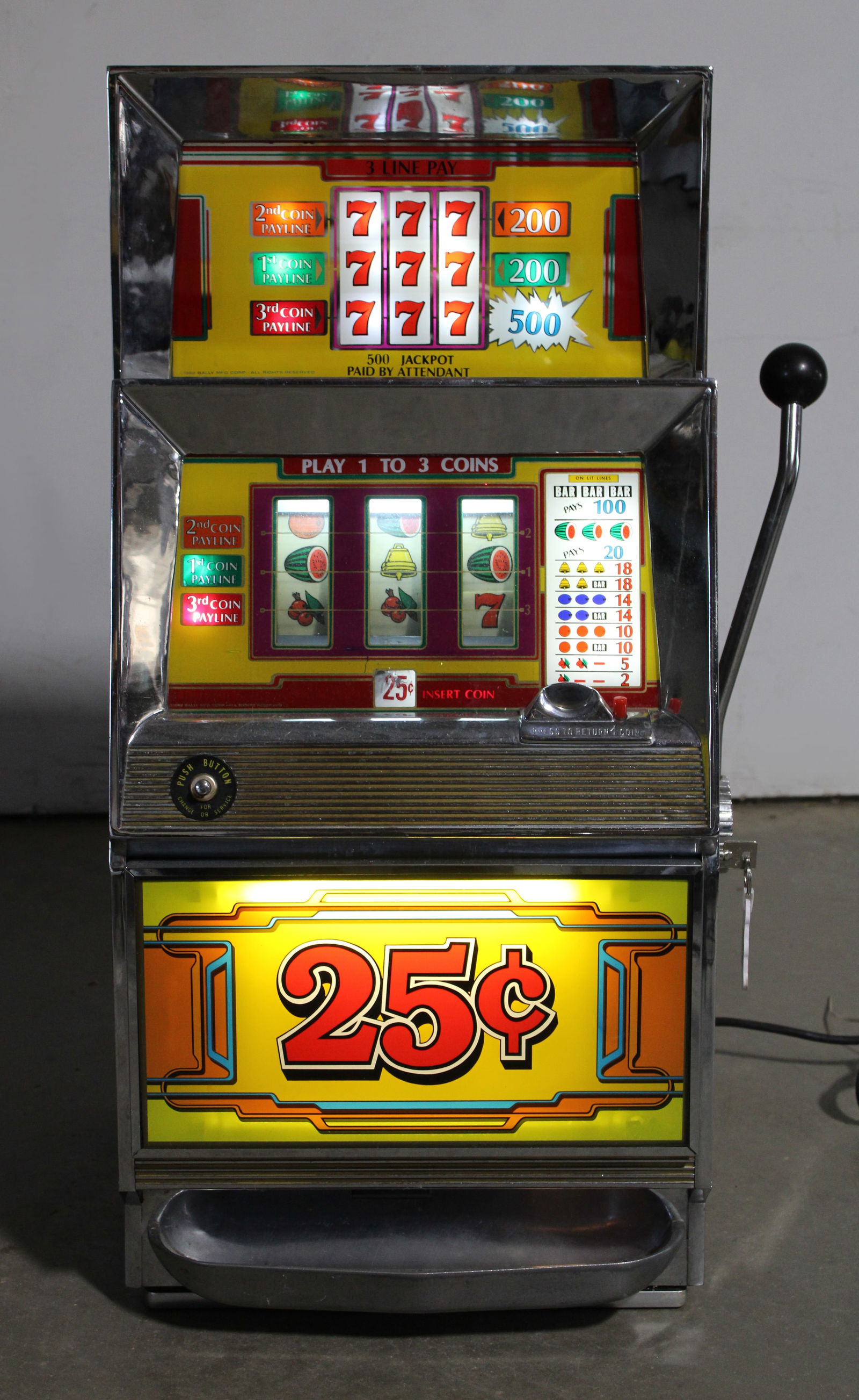 Bally EM Slot Machine, 1970s (1 of 3)