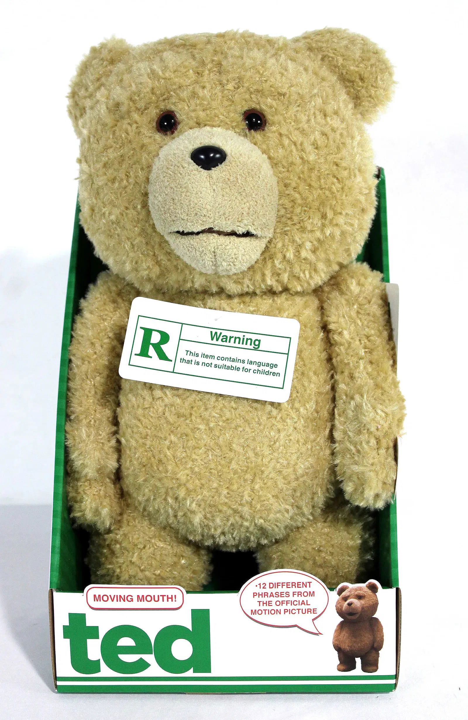NIB Ted Movie Talking Bear: In-house shipping available. Dimensions: 16 x 8 x 6