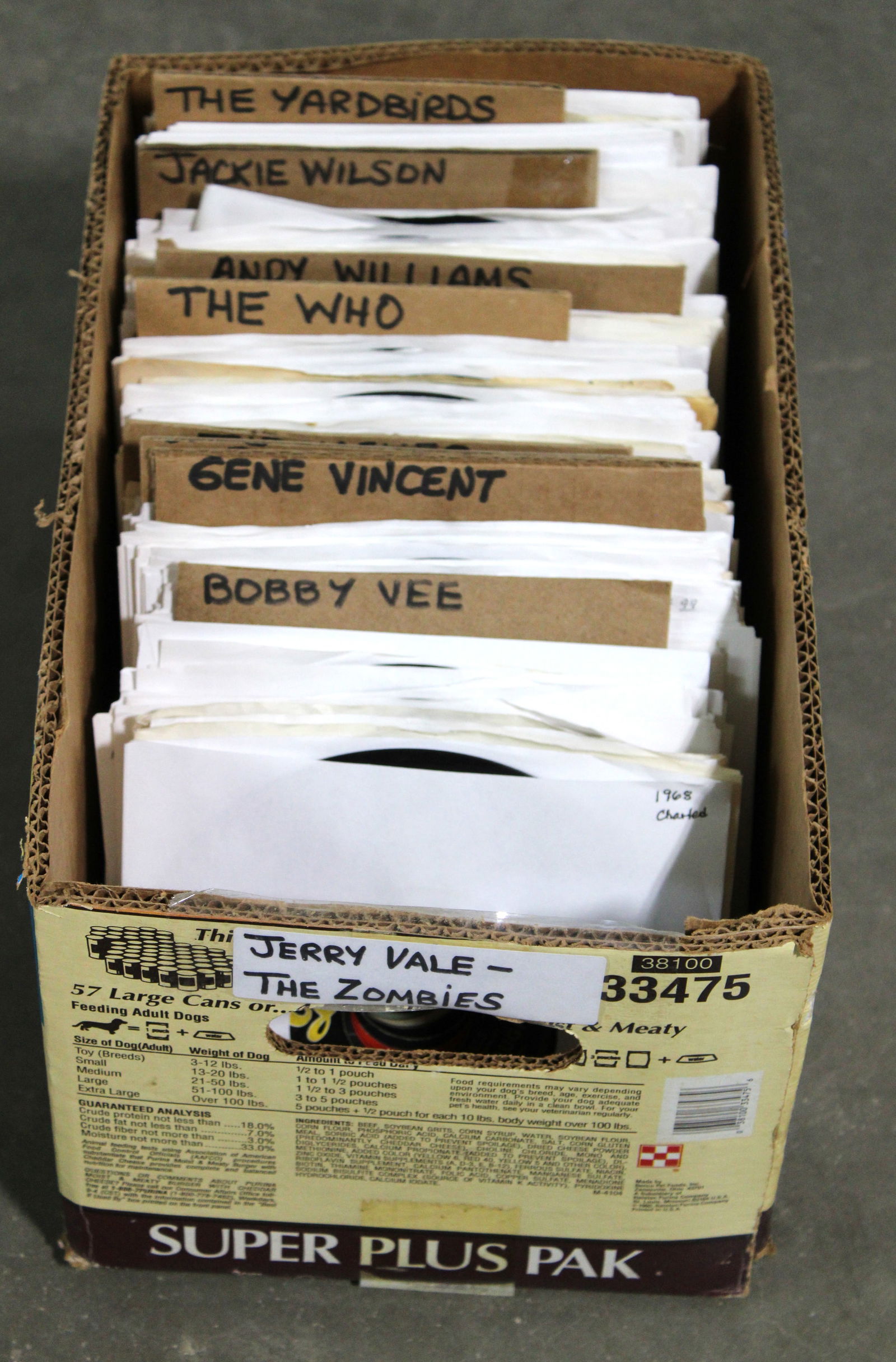 45rpm Records for Jukebox incl. The Who, Bobby Vee and The Vogues: In-house shipping available.