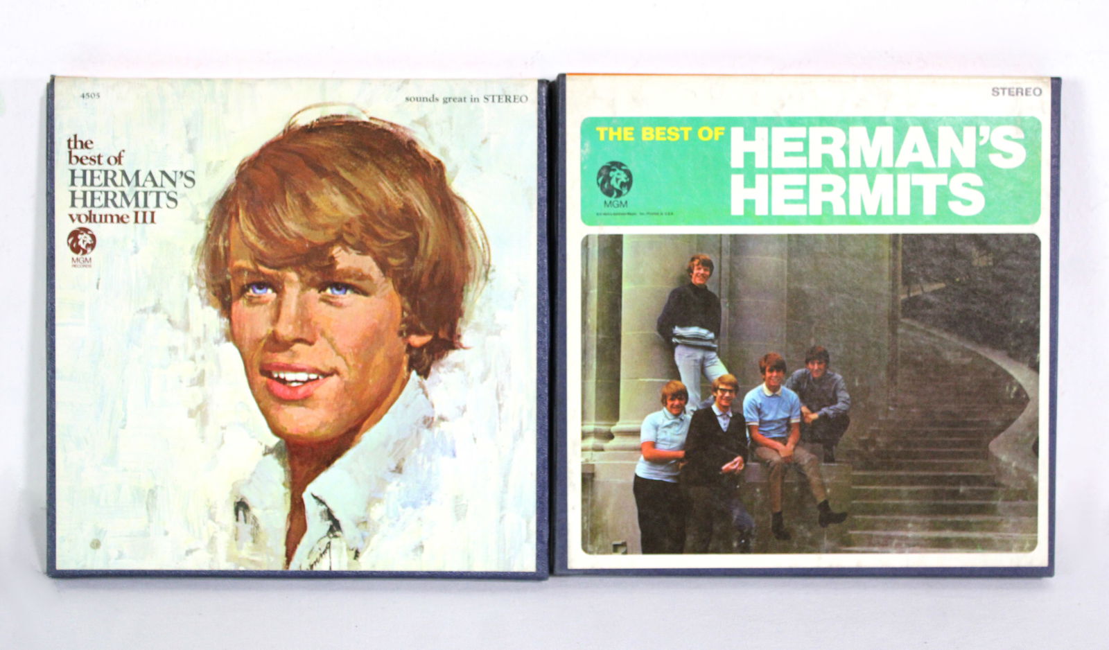 Herman's Hermits 7" Reel to Reels incl. Best Of Vol. III: In-house shipping available.