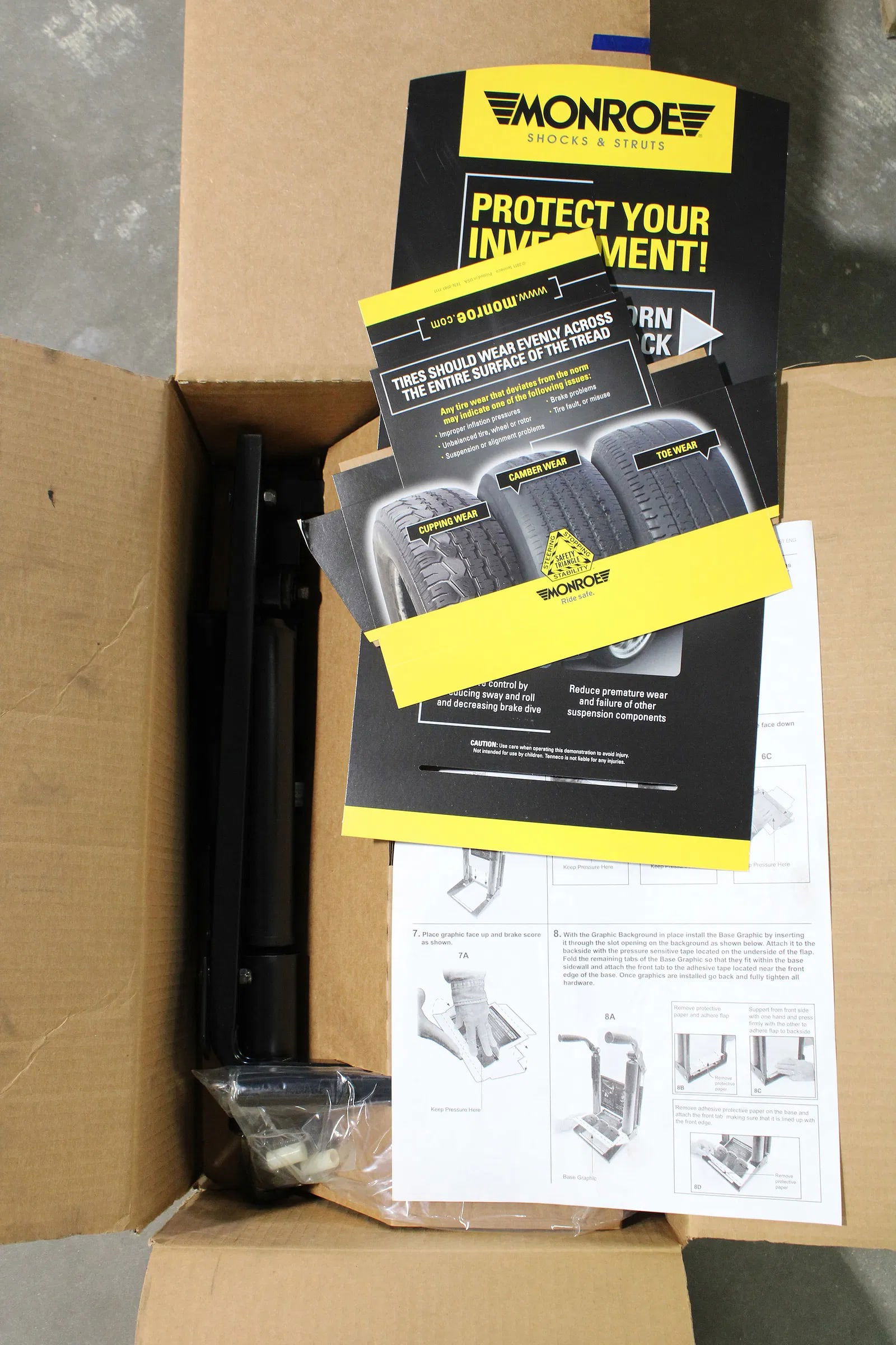 NOS Monroe Automotive Shop Demo Display: In-house shipping available.