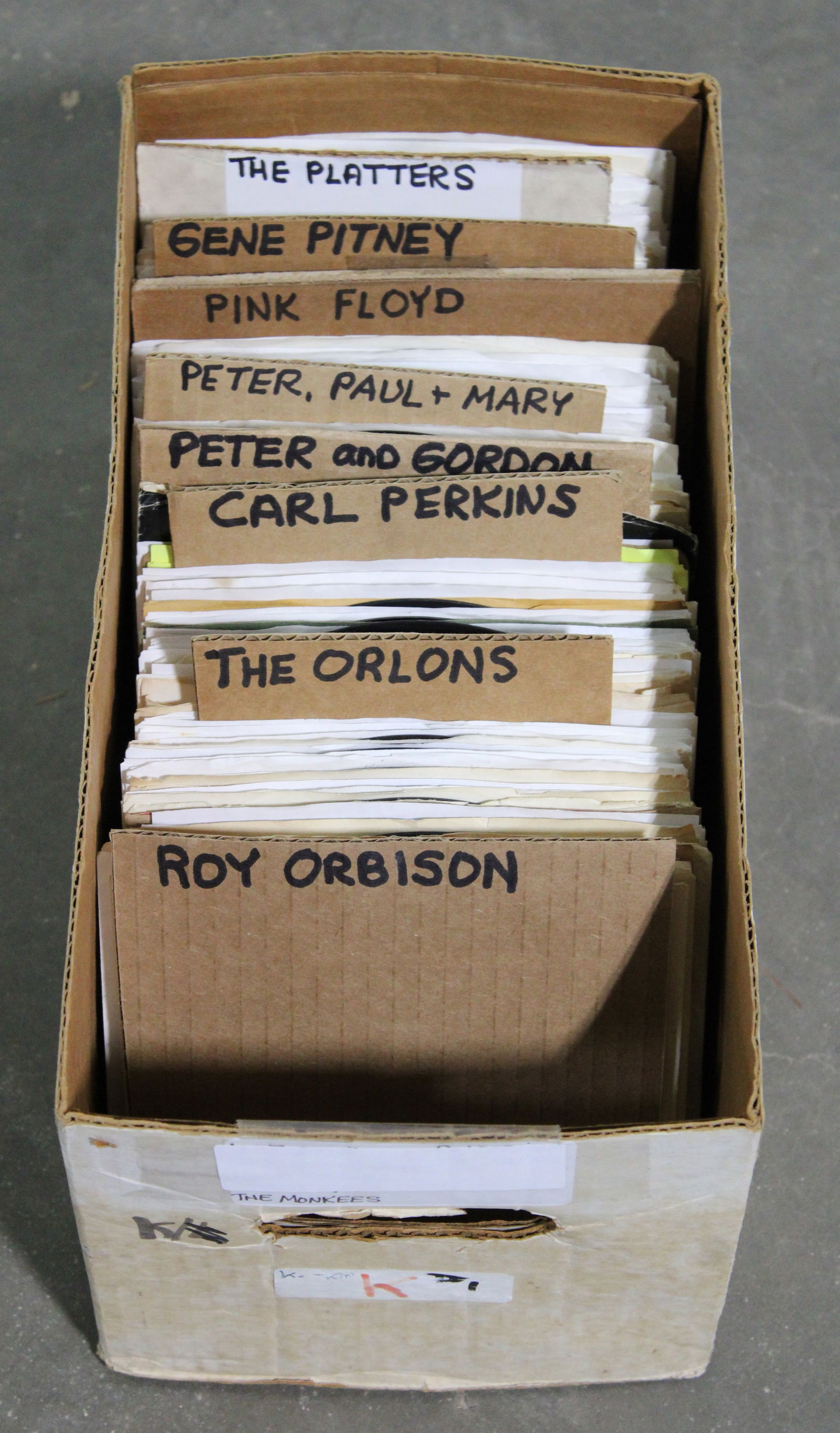 45rpm Records for Jukebox incl. Pink Floyd, Roy Orbison (Lot 2): In-house shipping available.