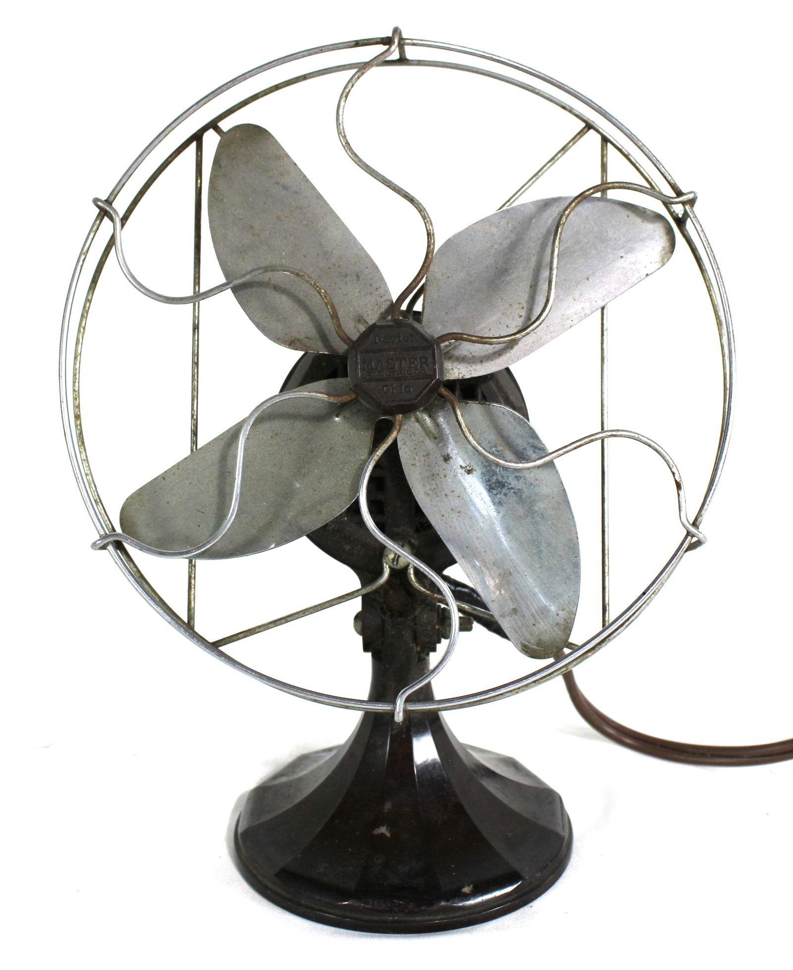 The Master Metal Blade Fan: This item requires third-party shipping or pickup arrangements to be made. Dimensions: 11 x 8 x 5