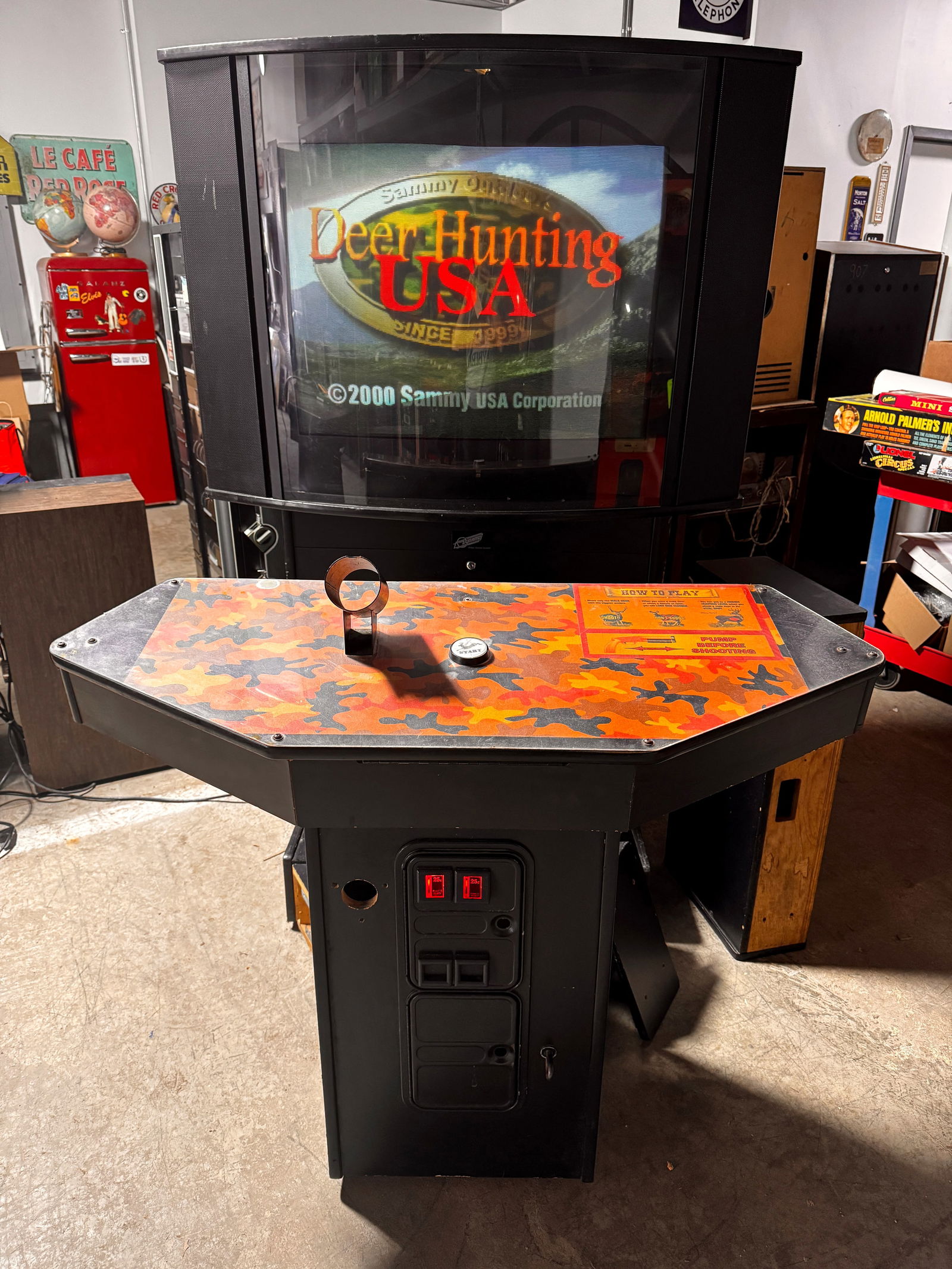 Raw Thrills Big Buck Hunter Pedestal Arcade Game, Lot 2 (1 of 3)