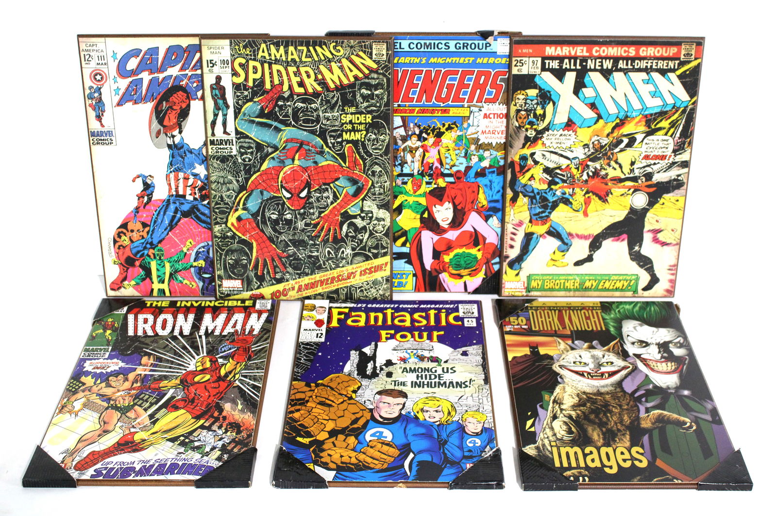 Marvel Comic Book Themed Wall Art, Lot 1 (1 of 1)