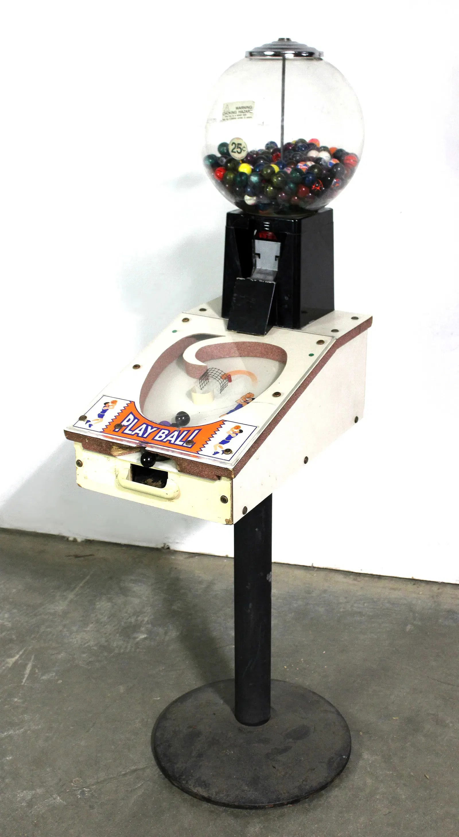 Play Ball Basketball-Themed Bouncy Ball/Gumball Vendor (1 of 2)
