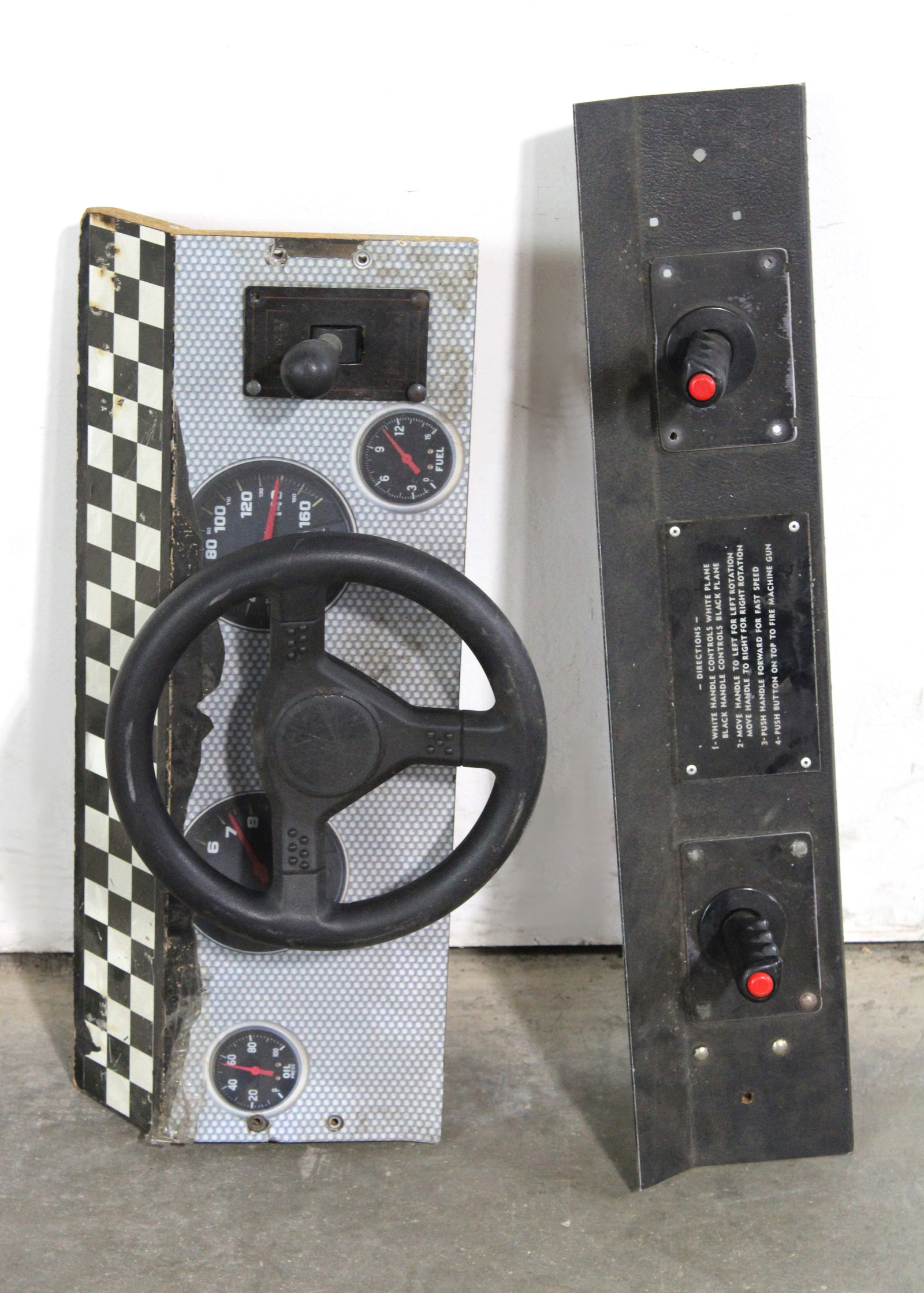 Control Panels incl. Konami Racin' Force Arcade: This item requires third-party shipping or pickup arrangements to be made.