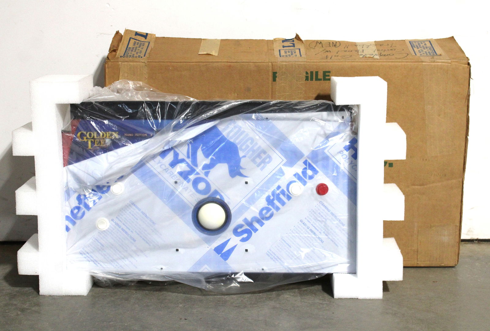 NOS Golden Tee Complete Golf Arcade Game Control Panel: In-house shipping available.