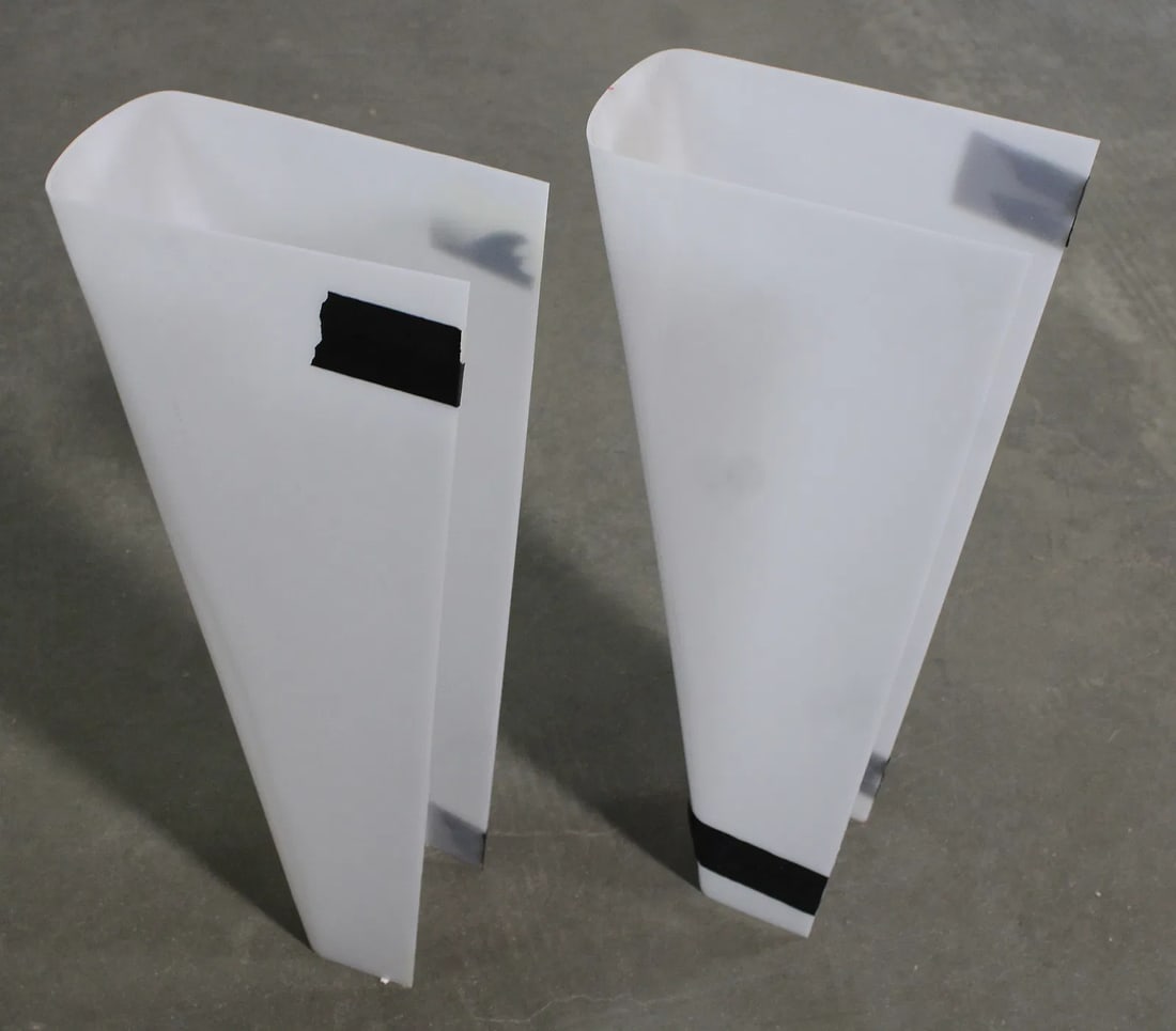 Seeburg Model C Jukebox Pilasters - 2