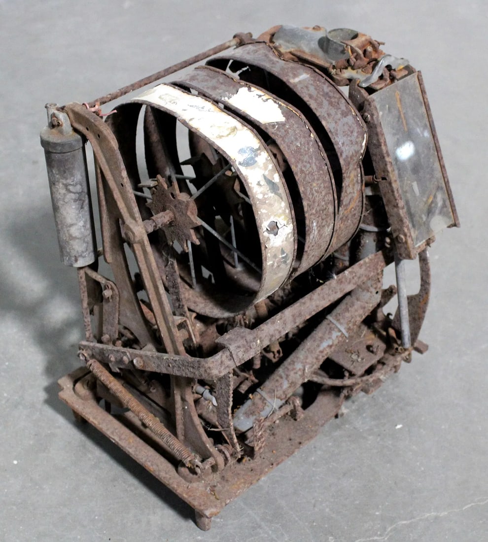 Slot Machine Mechanism for Parts: Rusty! This item requires third-party shipping or pickup arrangements to be made.